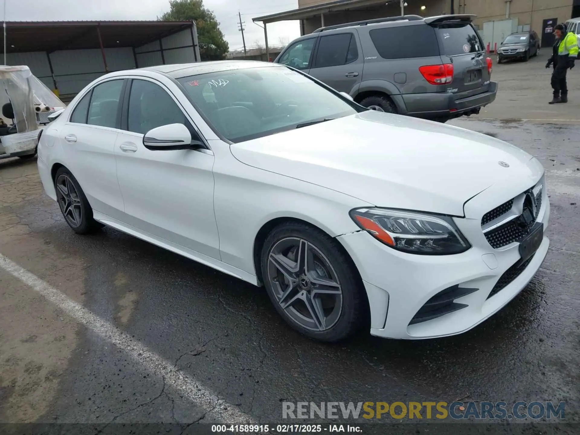 1 fotografías del automóvil dañado 55SWF8DB3KU314103 MERCEDES-BENZ C 300 2019