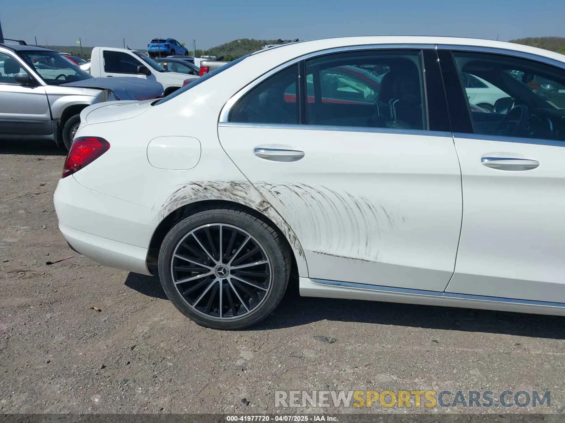 6 fotografías del automóvil dañado 55SWF8DB4KU285419 MERCEDES-BENZ C 300 2019