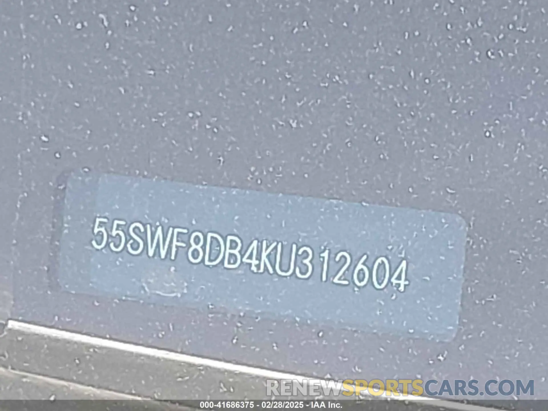 9 fotografías del automóvil dañado 55SWF8DB4KU312604 MERCEDES-BENZ C 300 2019