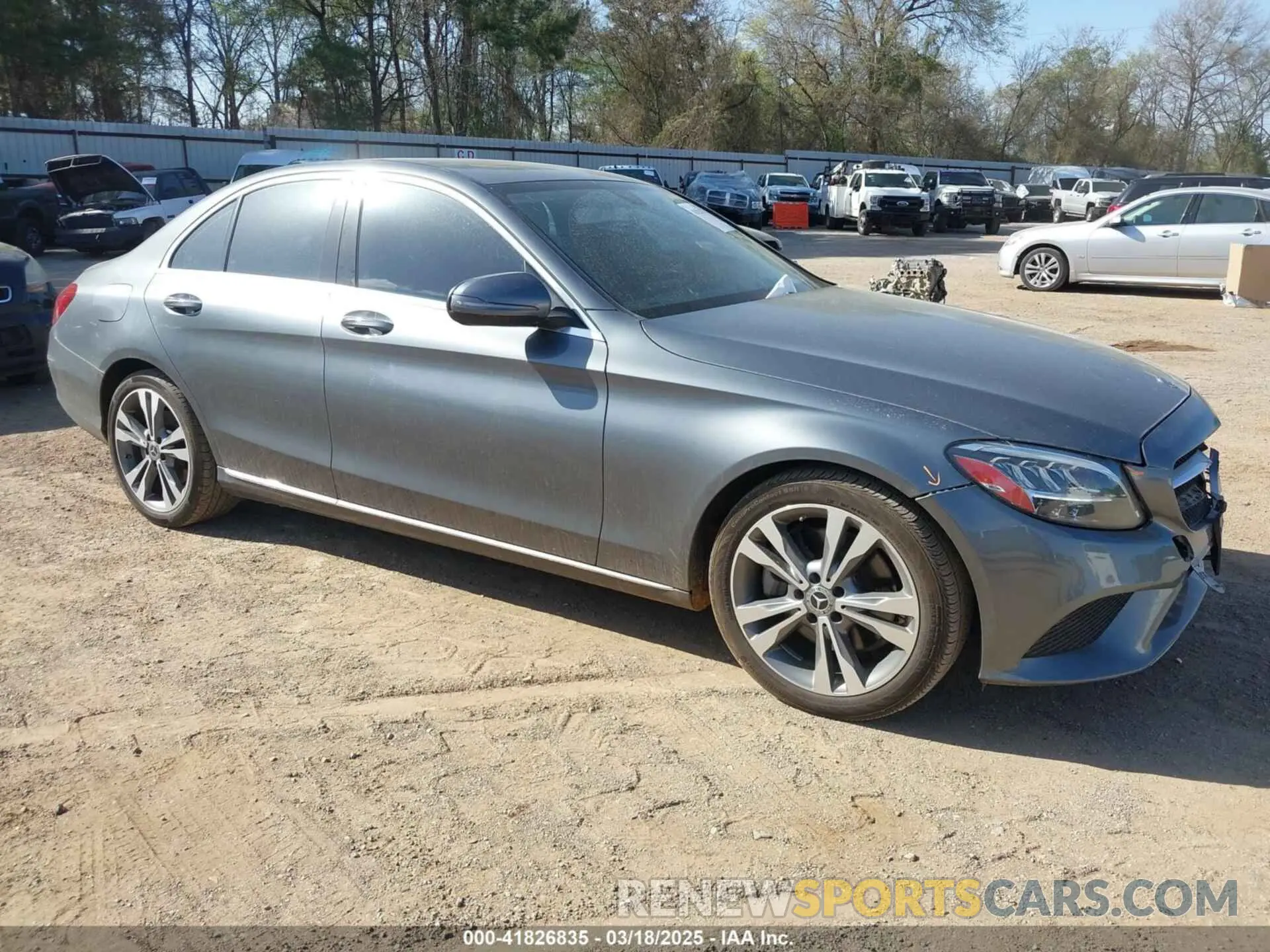 1 fotografías del automóvil dañado 55SWF8DB5KU293805 MERCEDES-BENZ C 300 2019
