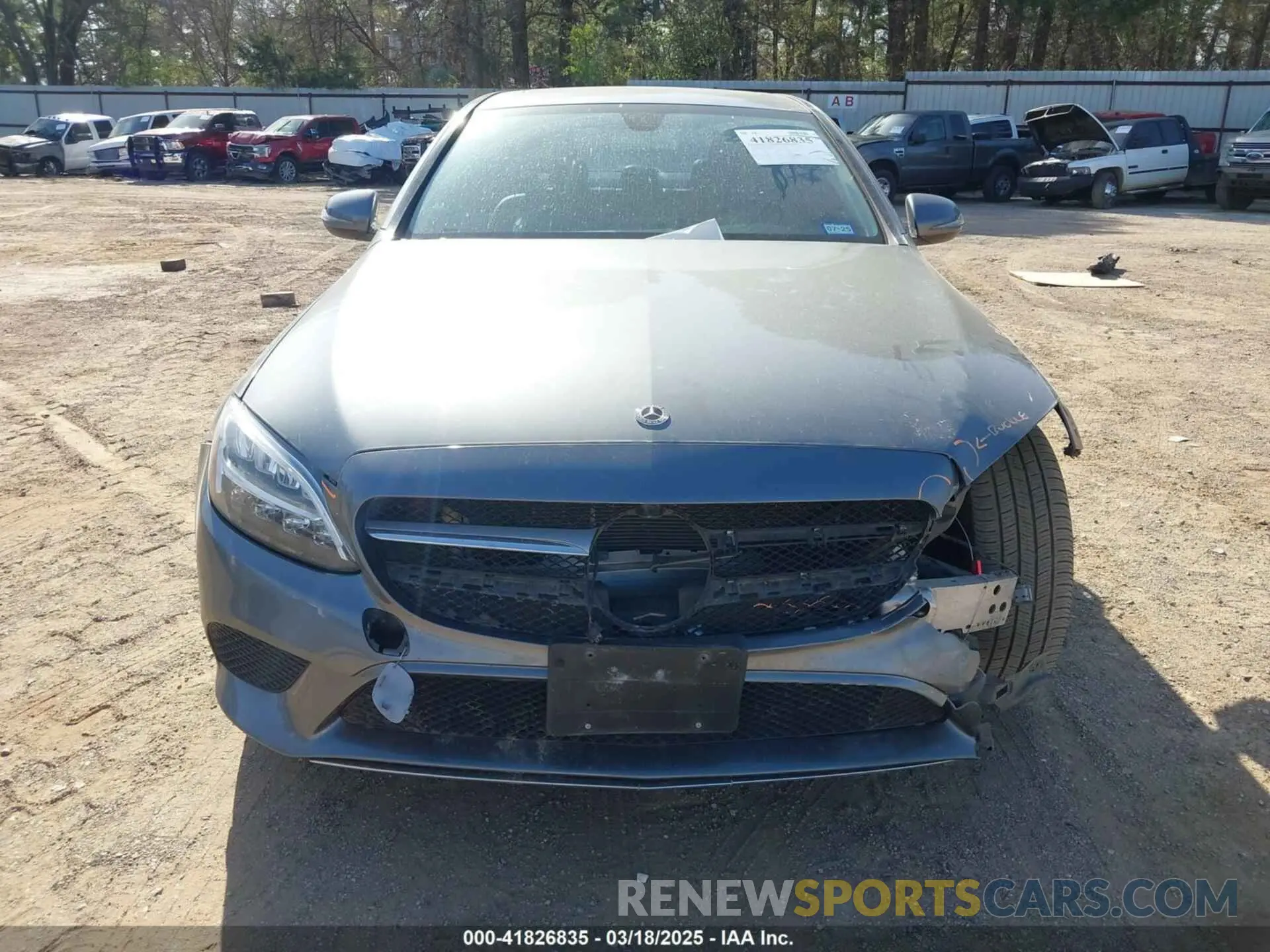 6 fotografías del automóvil dañado 55SWF8DB5KU293805 MERCEDES-BENZ C 300 2019