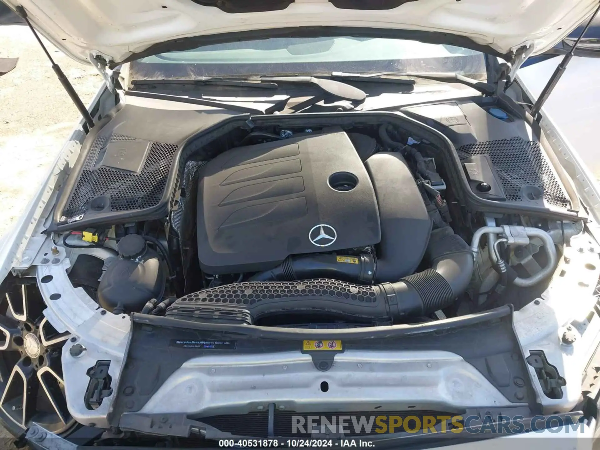 10 fotografías del automóvil dañado 55SWF8DB5KU297417 MERCEDES-BENZ C 300 2019