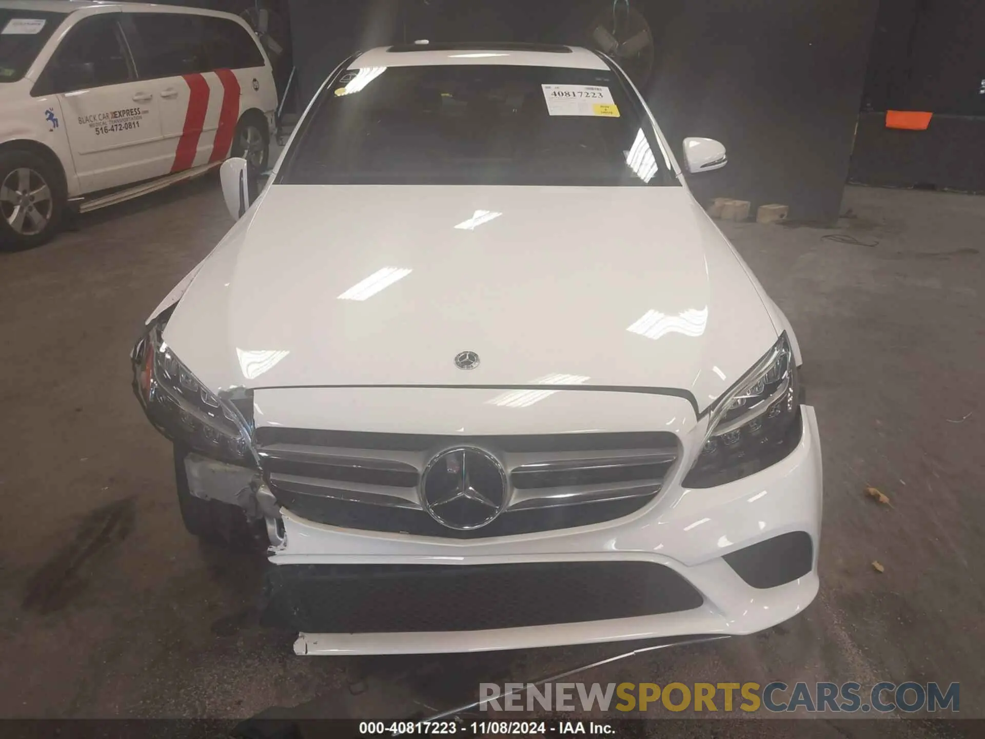 12 fotografías del automóvil dañado 55SWF8DB5KU301319 MERCEDES-BENZ C 300 2019
