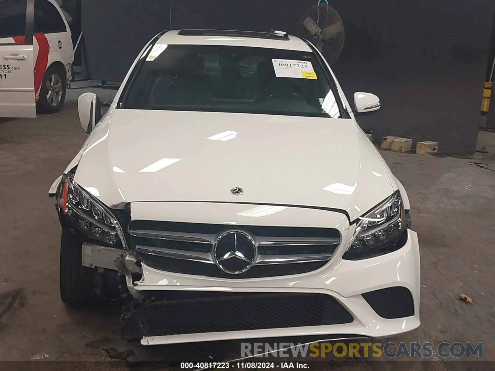 6 fotografías del automóvil dañado 55SWF8DB5KU301319 MERCEDES-BENZ C 300 2019