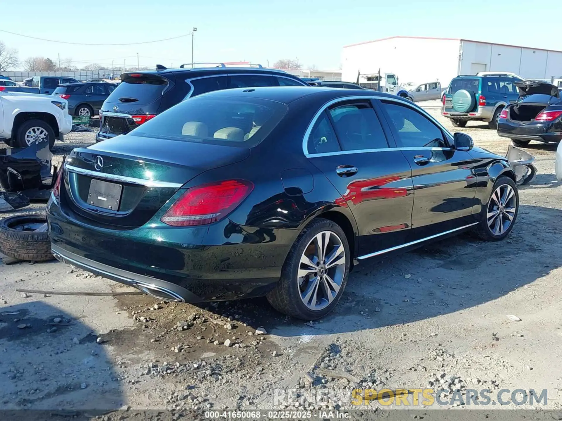 4 fotografías del automóvil dañado 55SWF8DB5KU311316 MERCEDES-BENZ C 300 2019