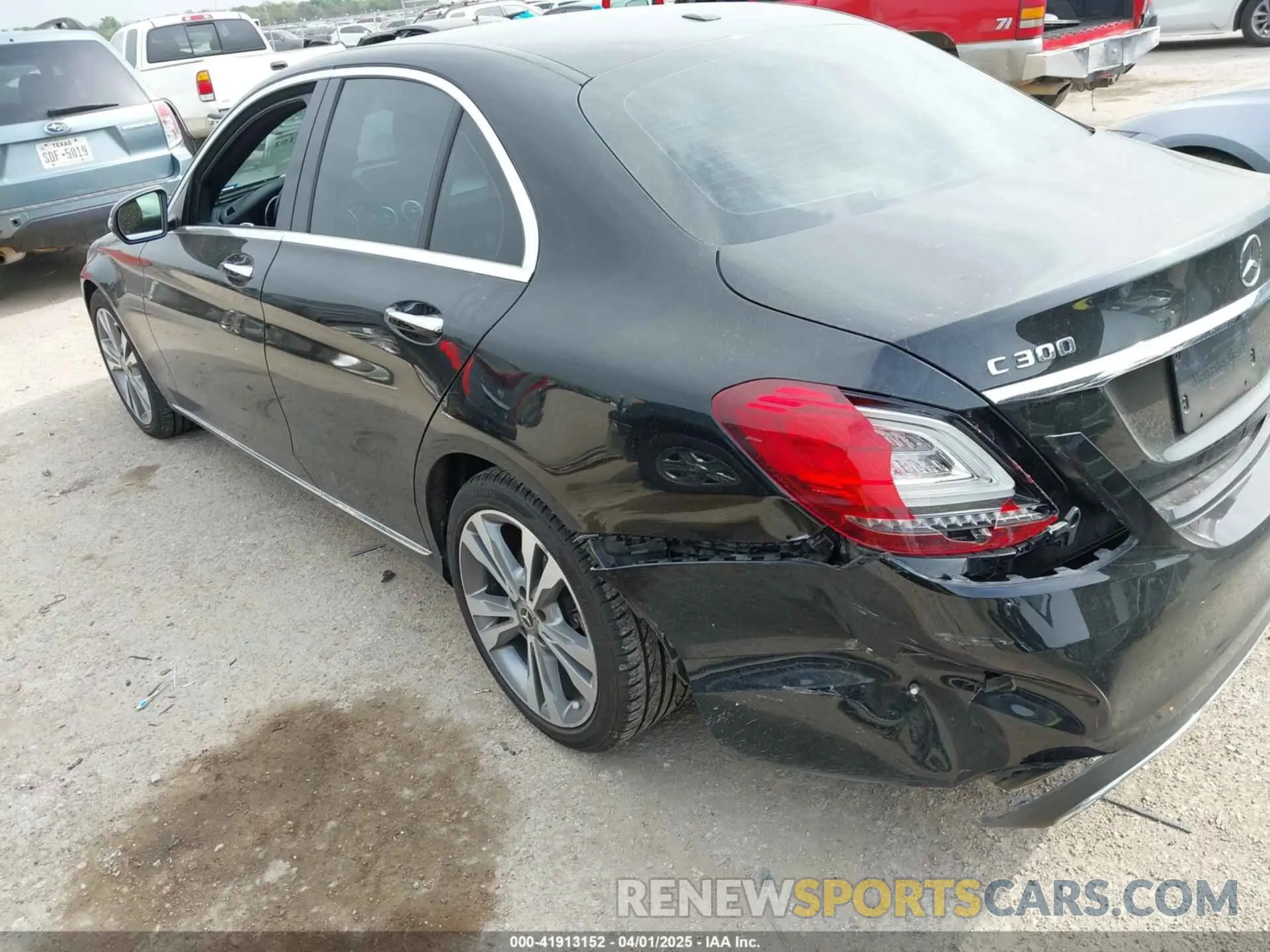 6 fotografías del automóvil dañado 55SWF8DB5KU311624 MERCEDES-BENZ C 300 2019
