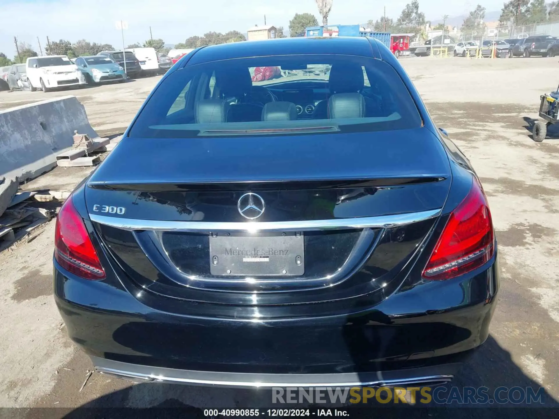 16 fotografías del automóvil dañado 55SWF8DB7KU316937 MERCEDES-BENZ C 300 2019