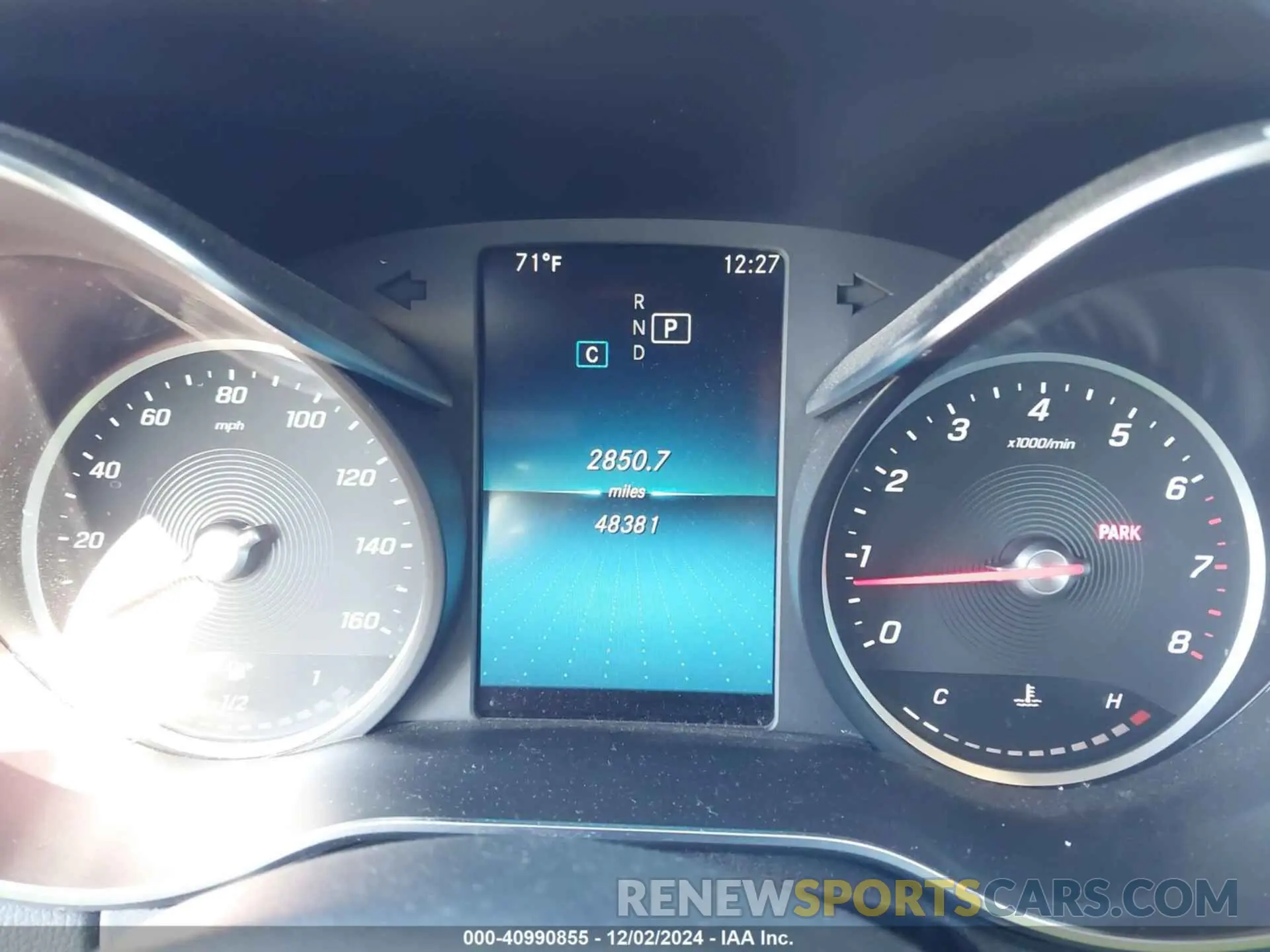 7 fotografías del automóvil dañado 55SWF8DB7KU316937 MERCEDES-BENZ C 300 2019
