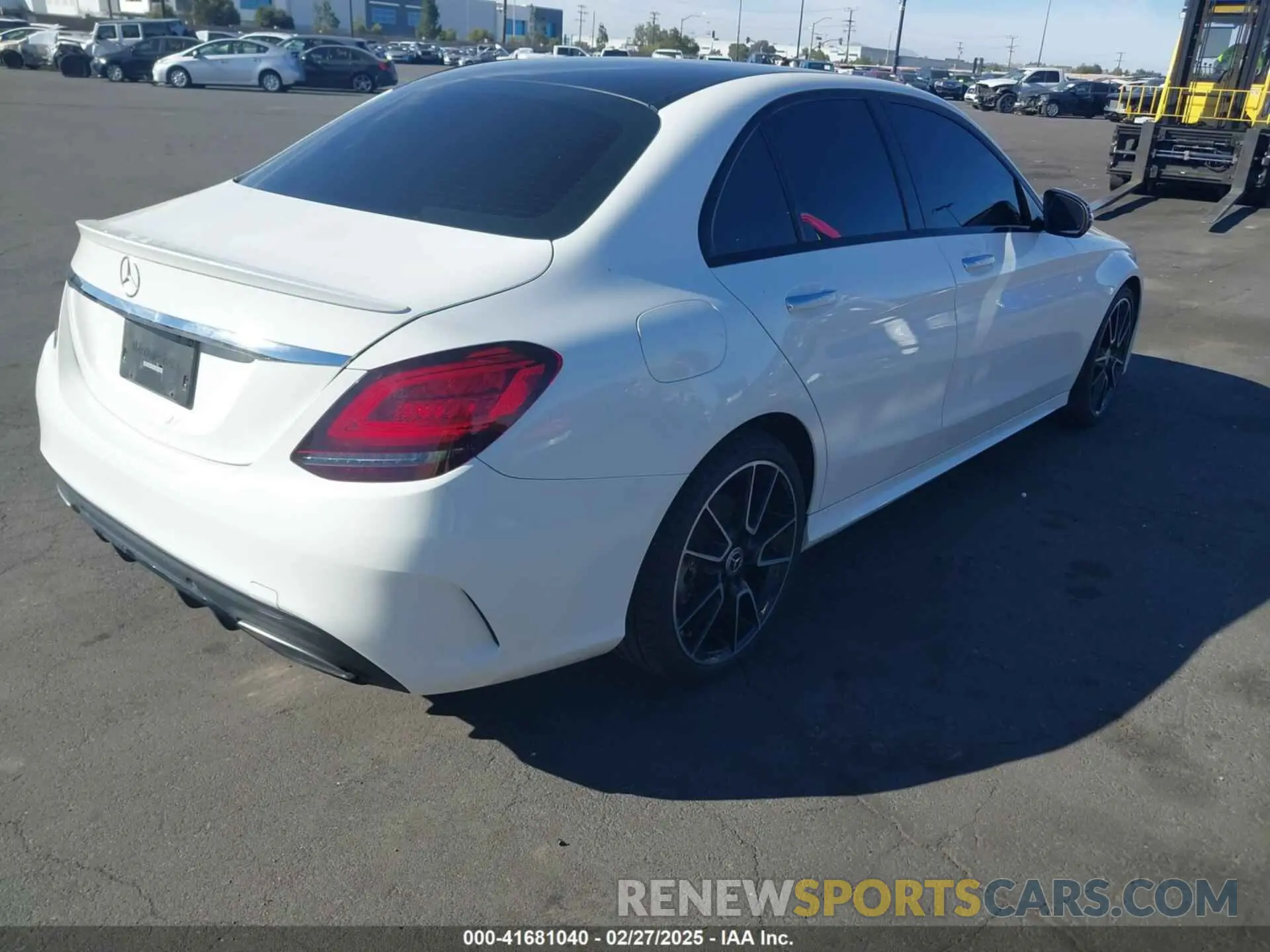4 fotografías del automóvil dañado 55SWF8DB8KU294043 MERCEDES-BENZ C 300 2019