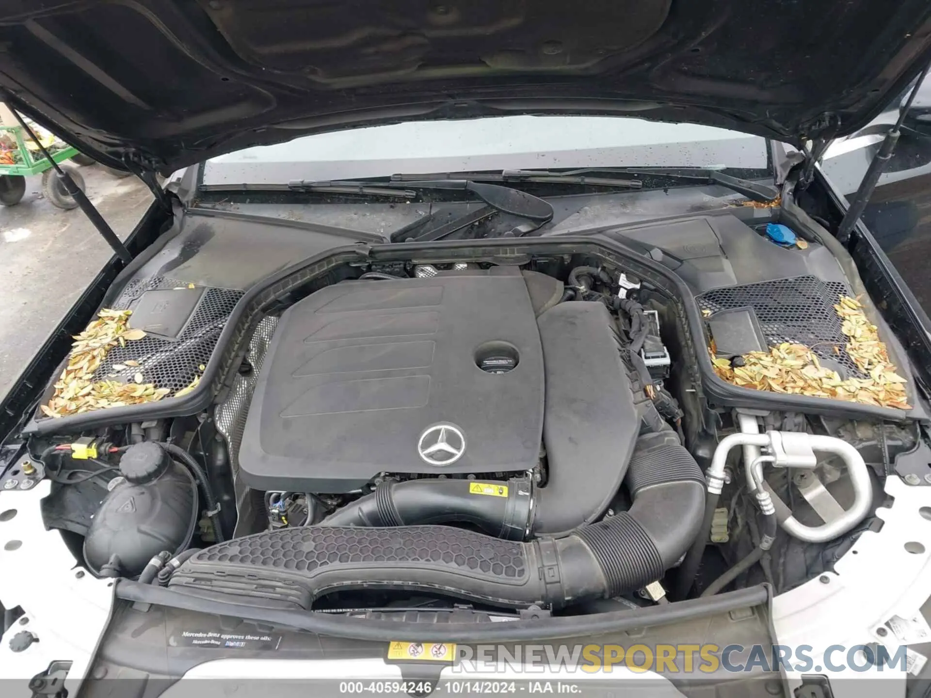 10 fotografías del automóvil dañado 55SWF8DB8KU296567 MERCEDES-BENZ C 300 2019