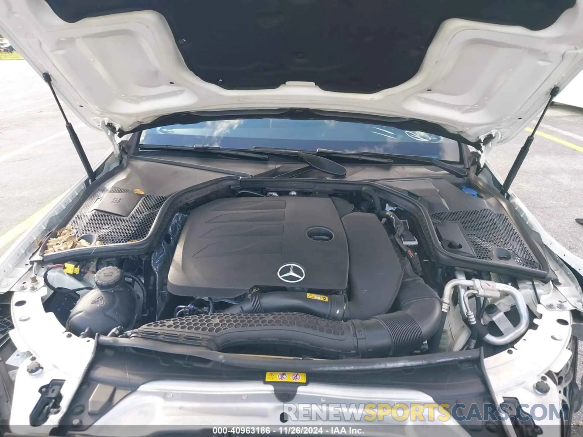 10 fotografías del automóvil dañado 55SWF8DB8KU311262 MERCEDES-BENZ C 300 2019