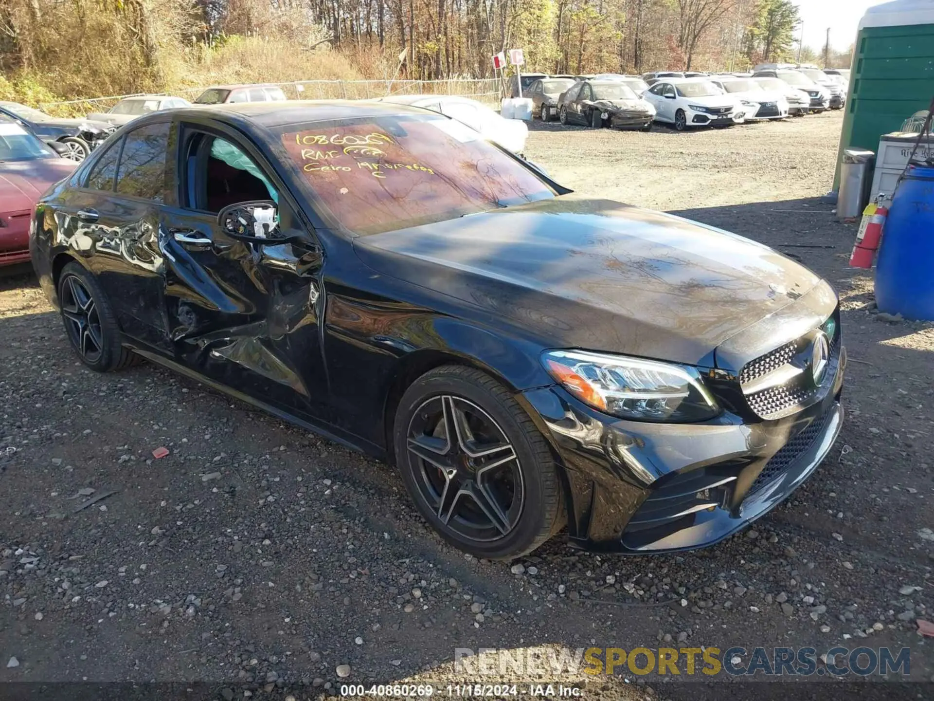 1 fotografías del automóvil dañado 55SWF8EB0KU305549 MERCEDES-BENZ C 300 2019