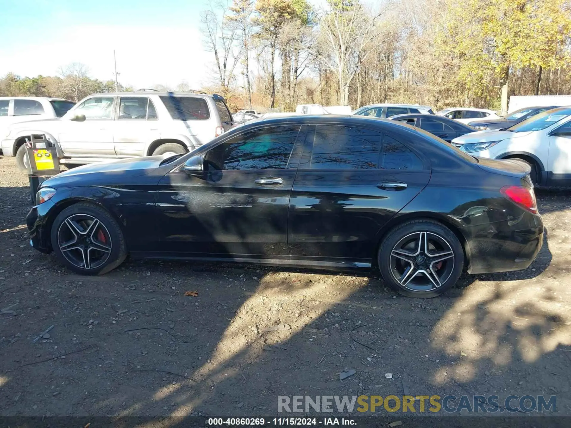 14 fotografías del automóvil dañado 55SWF8EB0KU305549 MERCEDES-BENZ C 300 2019