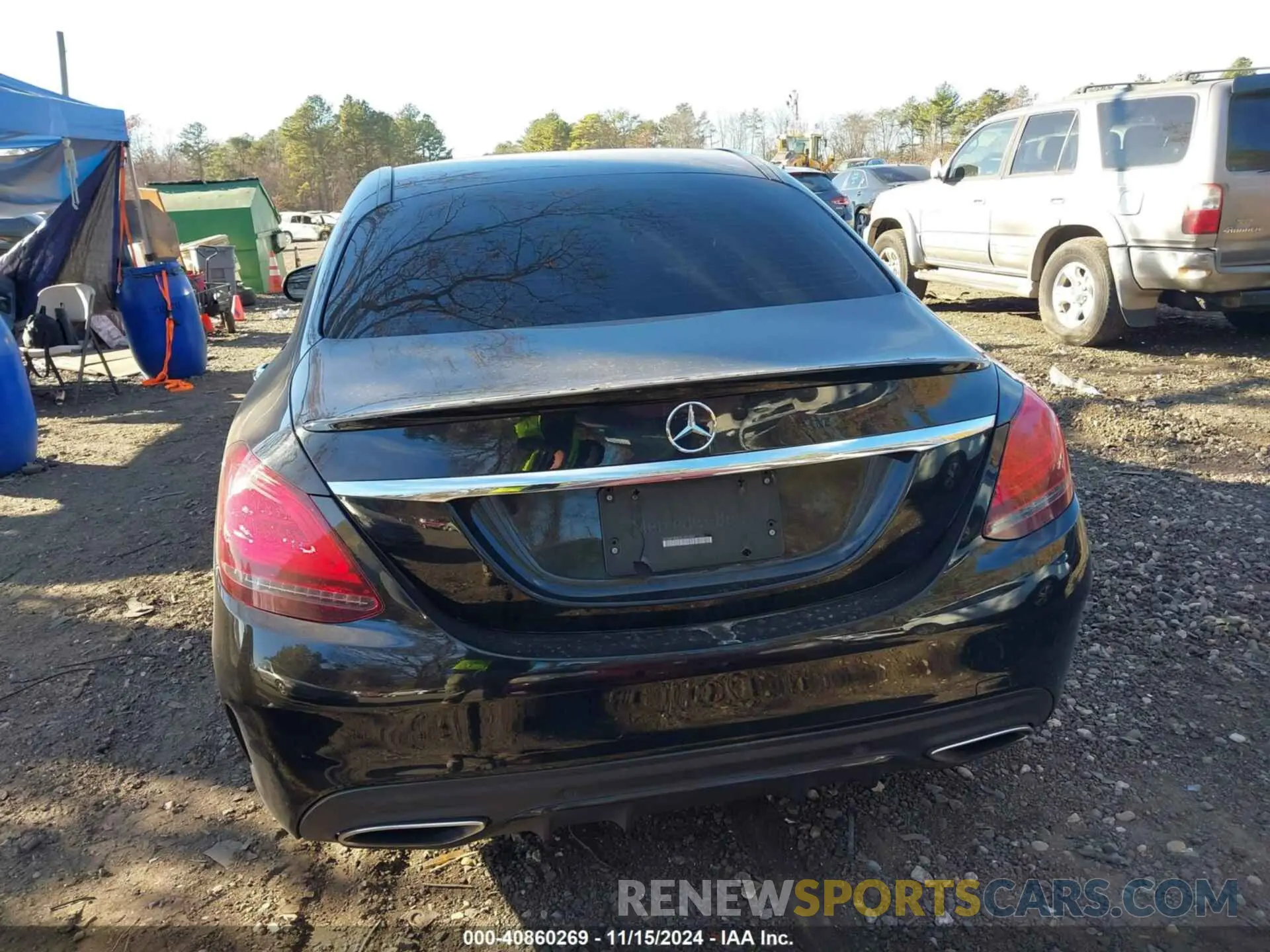 16 fotografías del automóvil dañado 55SWF8EB0KU305549 MERCEDES-BENZ C 300 2019