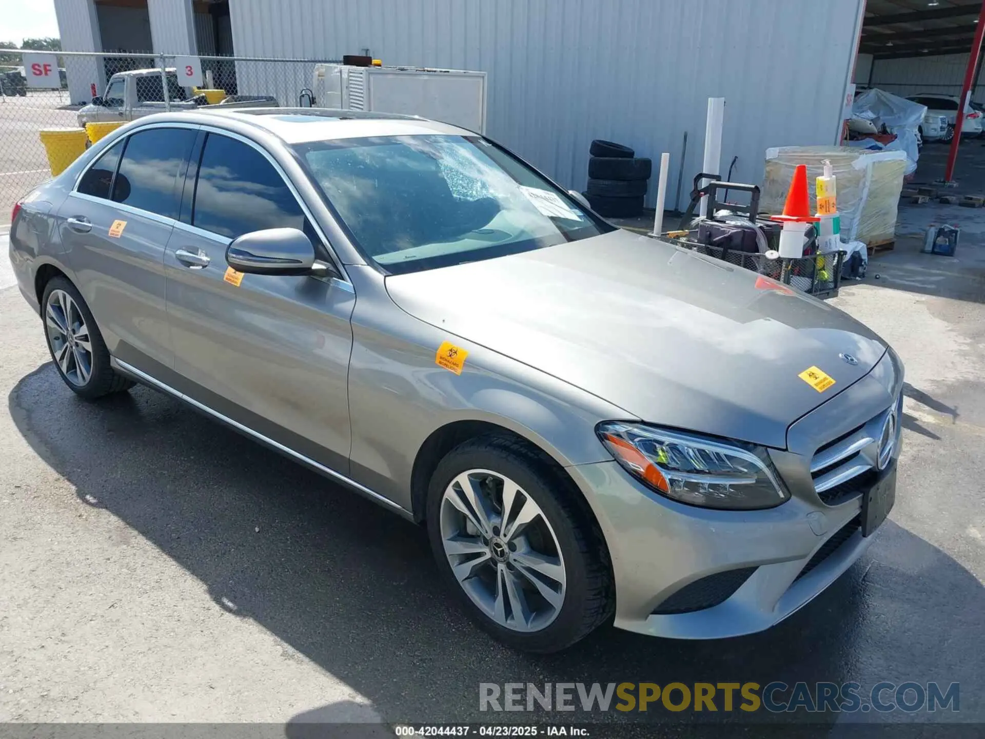 1 fotografías del automóvil dañado 55SWF8EB0KU314445 MERCEDES-BENZ C 300 2019