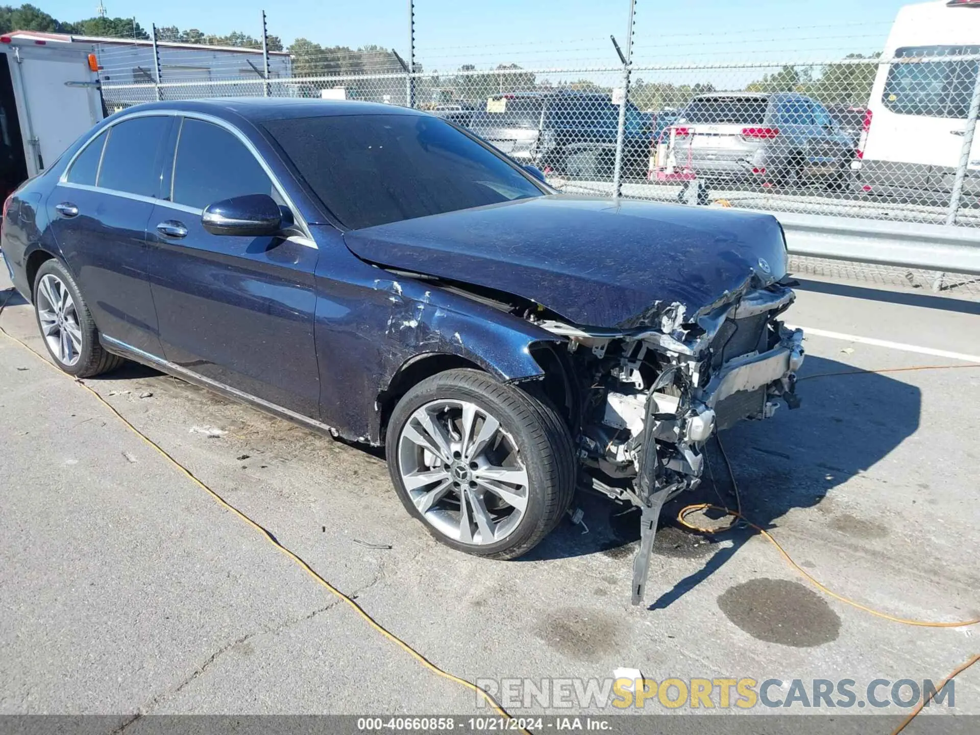 1 fotografías del automóvil dañado 55SWF8EB1KU285053 MERCEDES-BENZ C 300 2019