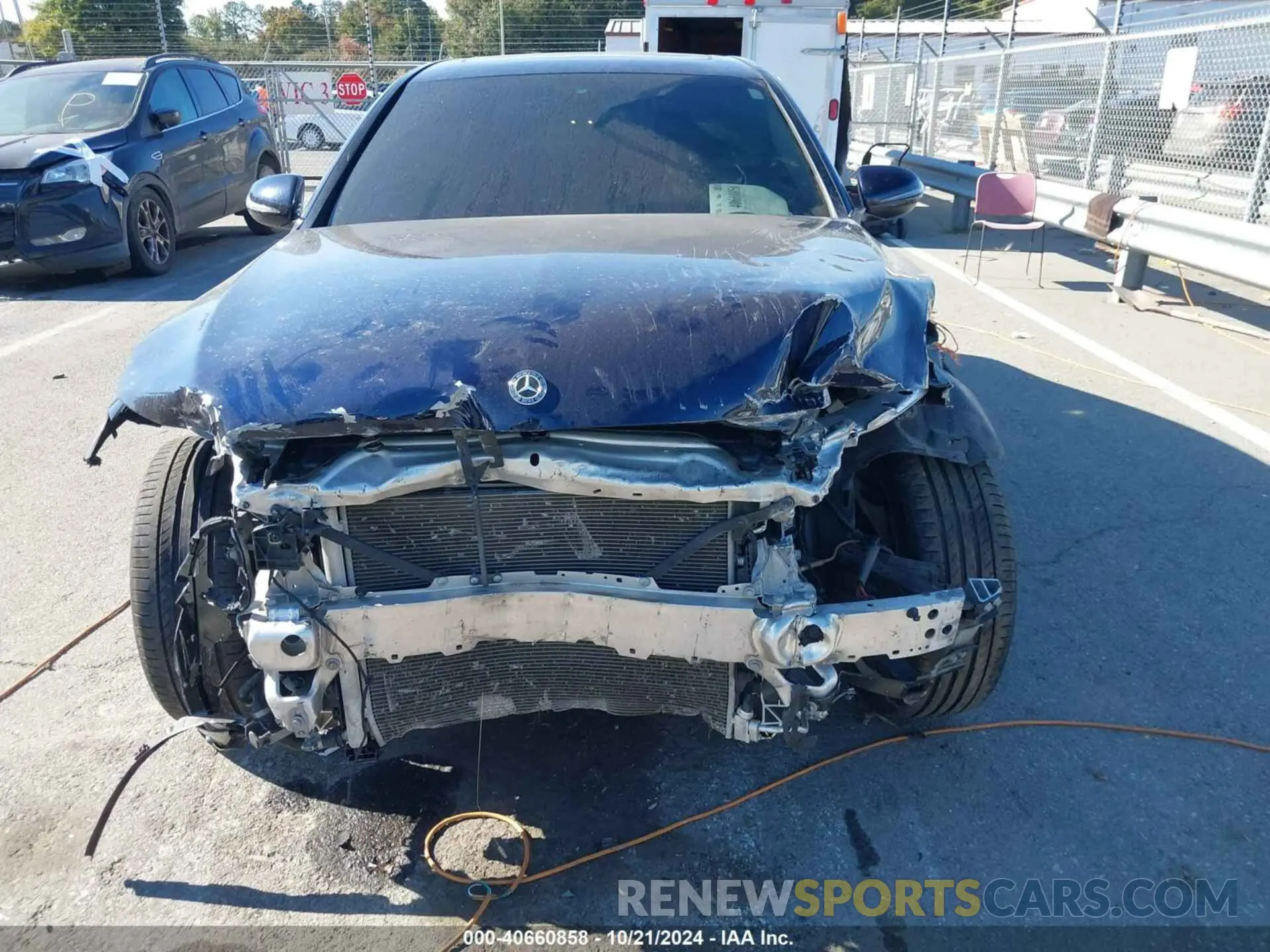 12 fotografías del automóvil dañado 55SWF8EB1KU285053 MERCEDES-BENZ C 300 2019