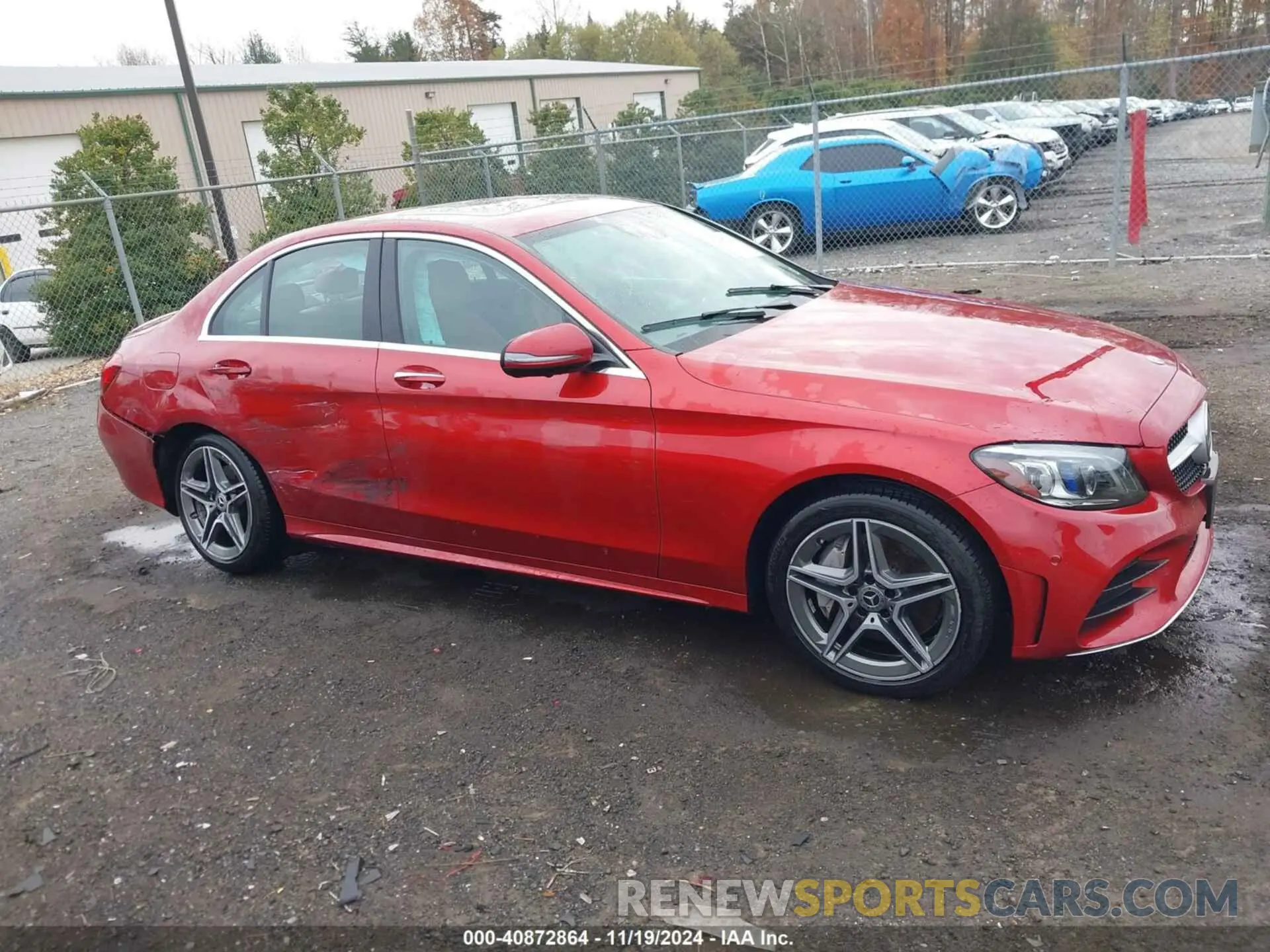13 fotografías del automóvil dañado 55SWF8EB1KU292942 MERCEDES-BENZ C 300 2019
