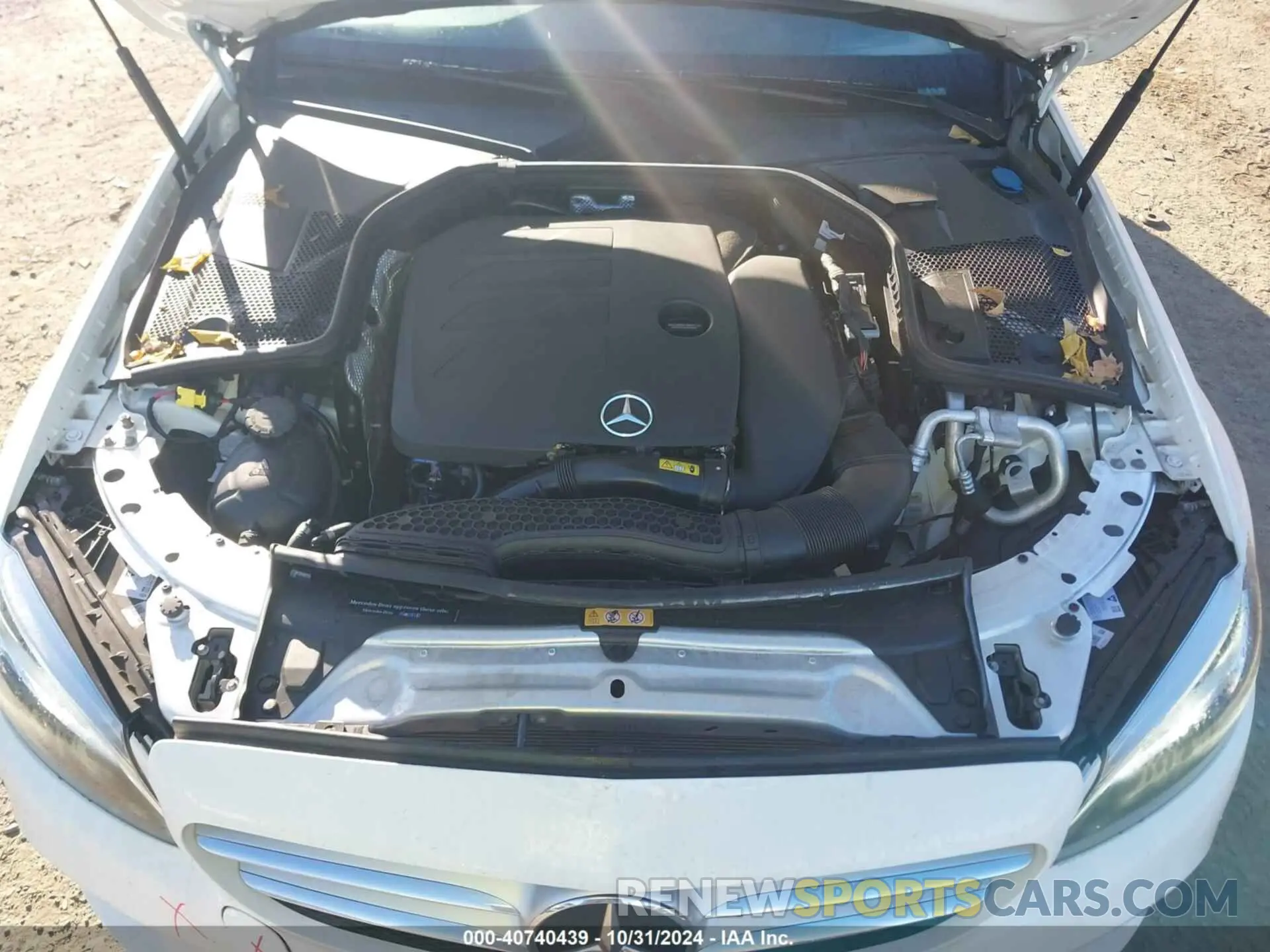 10 fotografías del automóvil dañado 55SWF8EB4KU292594 MERCEDES-BENZ C 300 2019