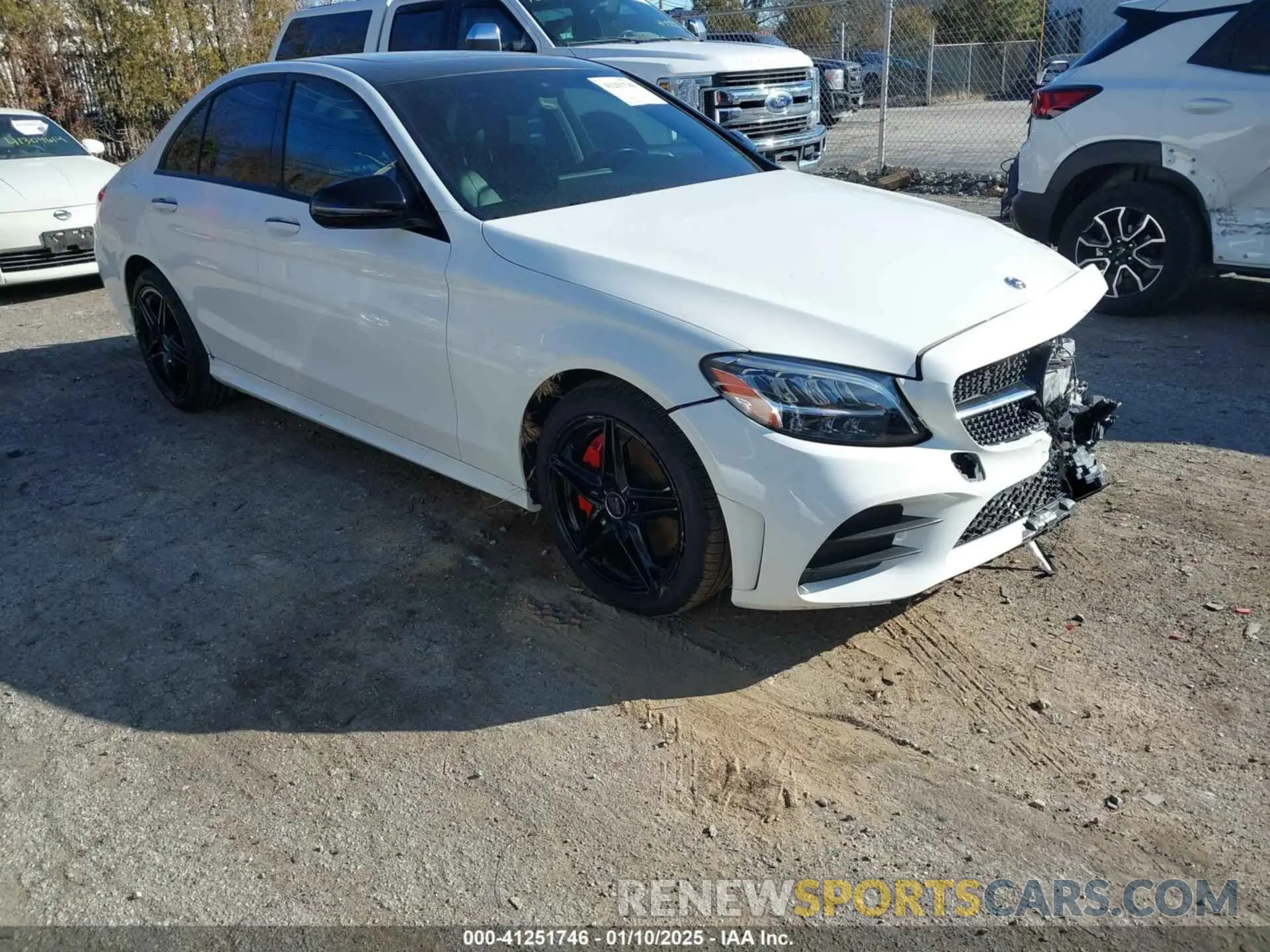 1 fotografías del automóvil dañado 55SWF8EB4KU321155 MERCEDES-BENZ C 300 2019
