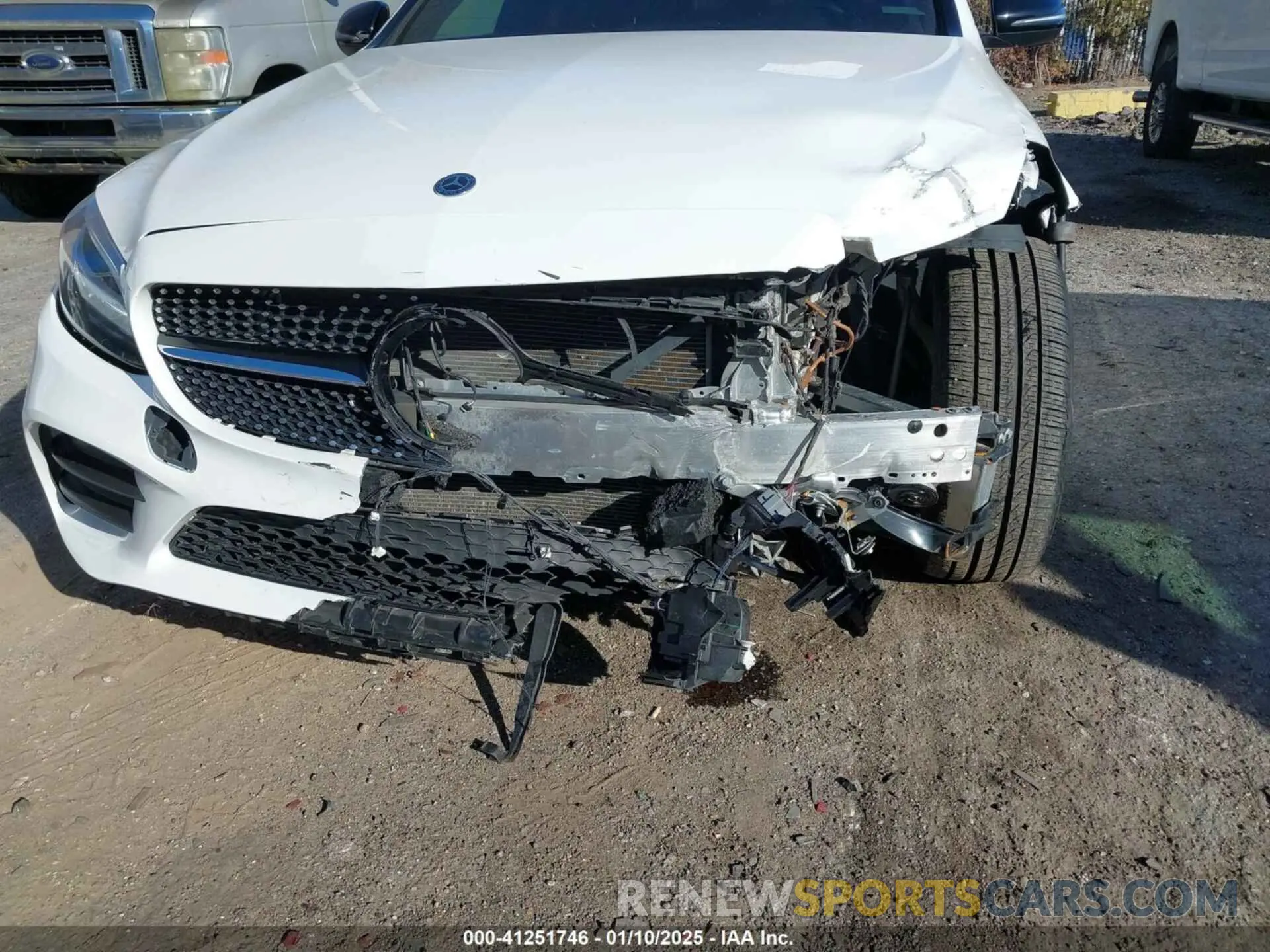 6 fotografías del automóvil dañado 55SWF8EB4KU321155 MERCEDES-BENZ C 300 2019