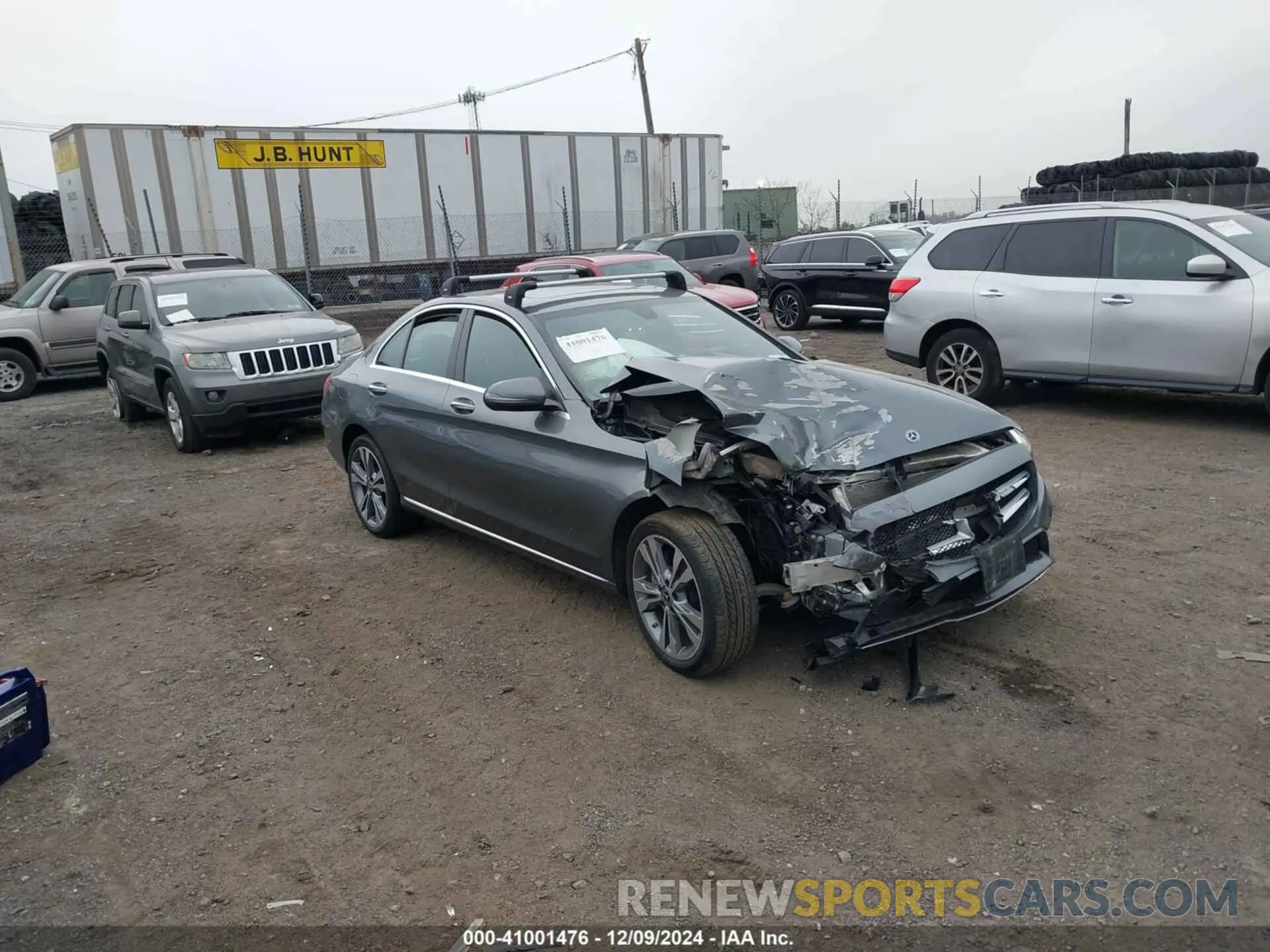 1 fotografías del automóvil dañado 55SWF8EB5KU296959 MERCEDES-BENZ C 300 2019