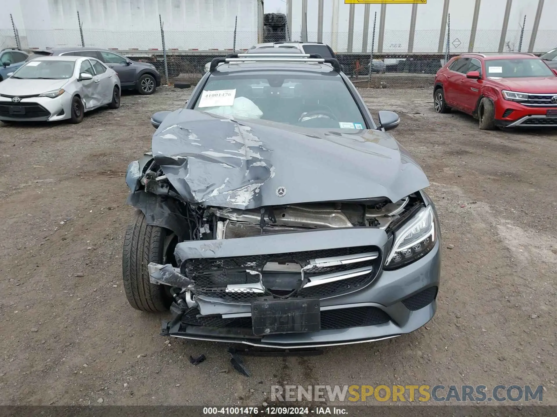 6 fotografías del automóvil dañado 55SWF8EB5KU296959 MERCEDES-BENZ C 300 2019