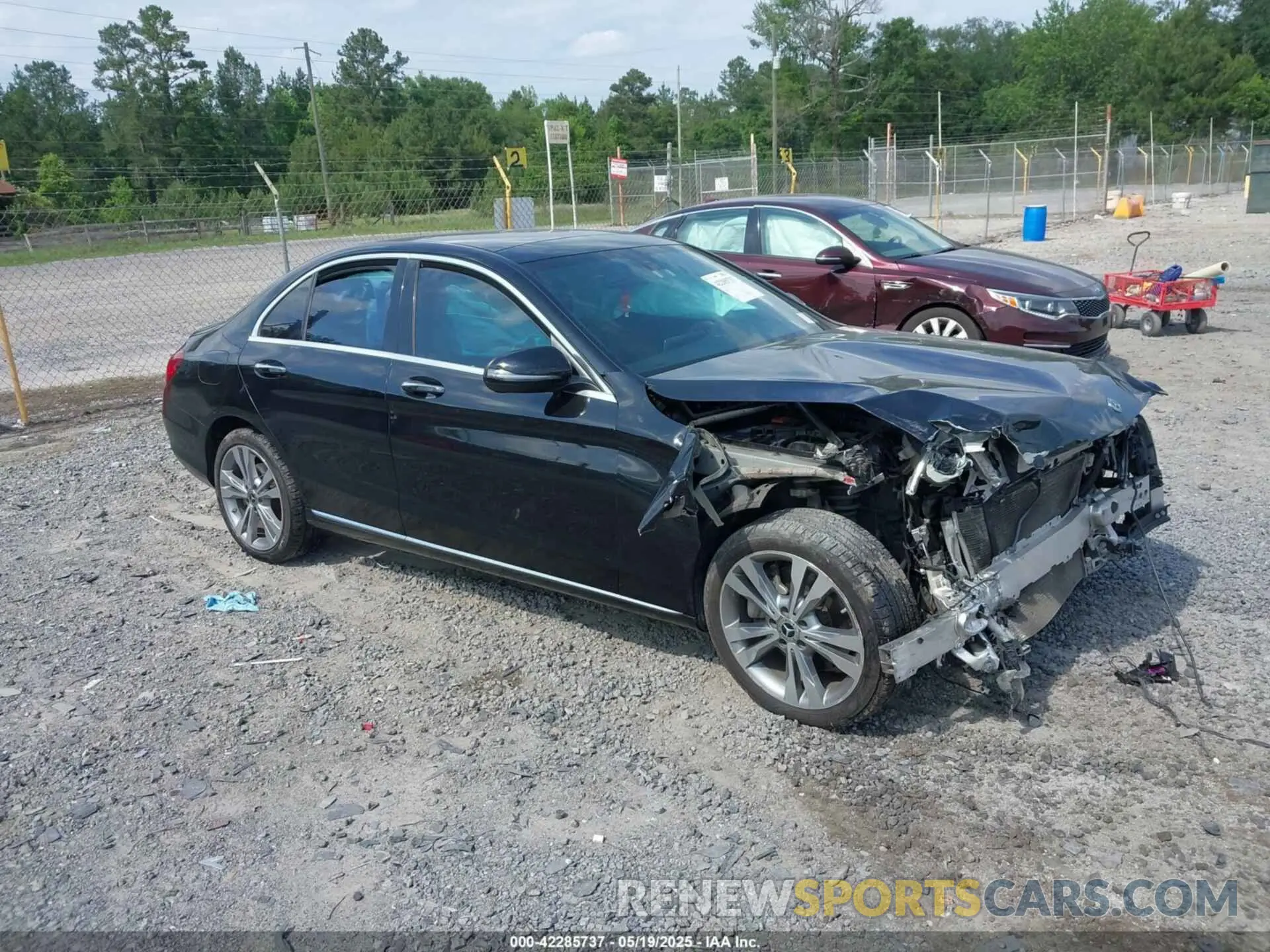 1 fotografías del automóvil dañado 55SWF8EB7KU301367 MERCEDES-BENZ C 300 2019