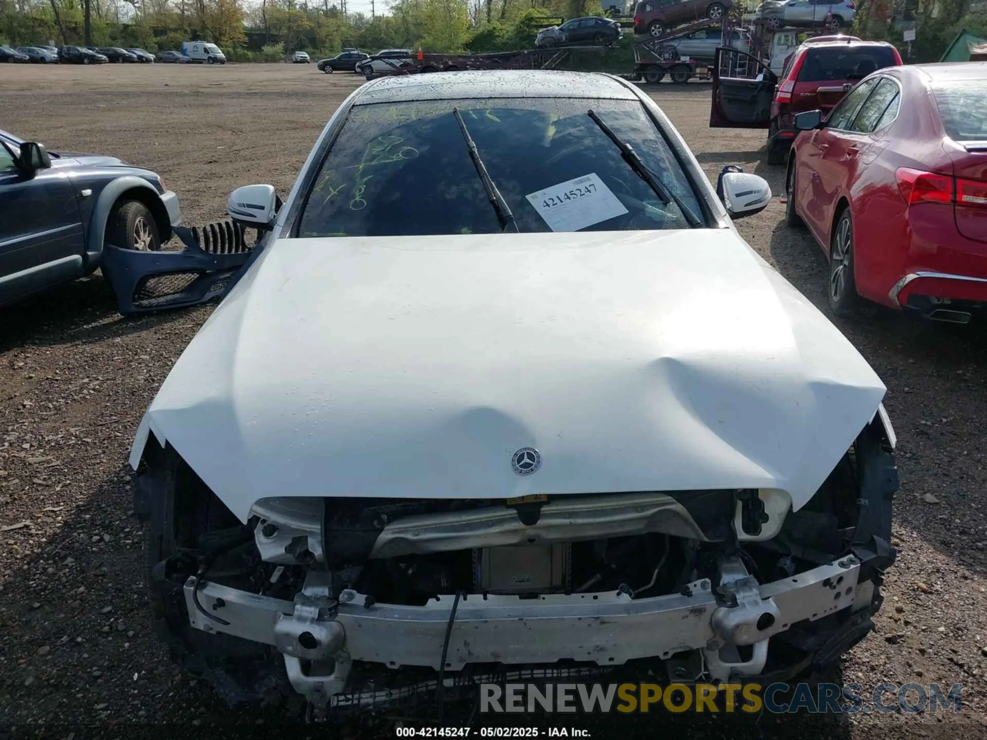 12 fotografías del automóvil dañado 55SWF8EB8KU298995 MERCEDES-BENZ C 300 2019