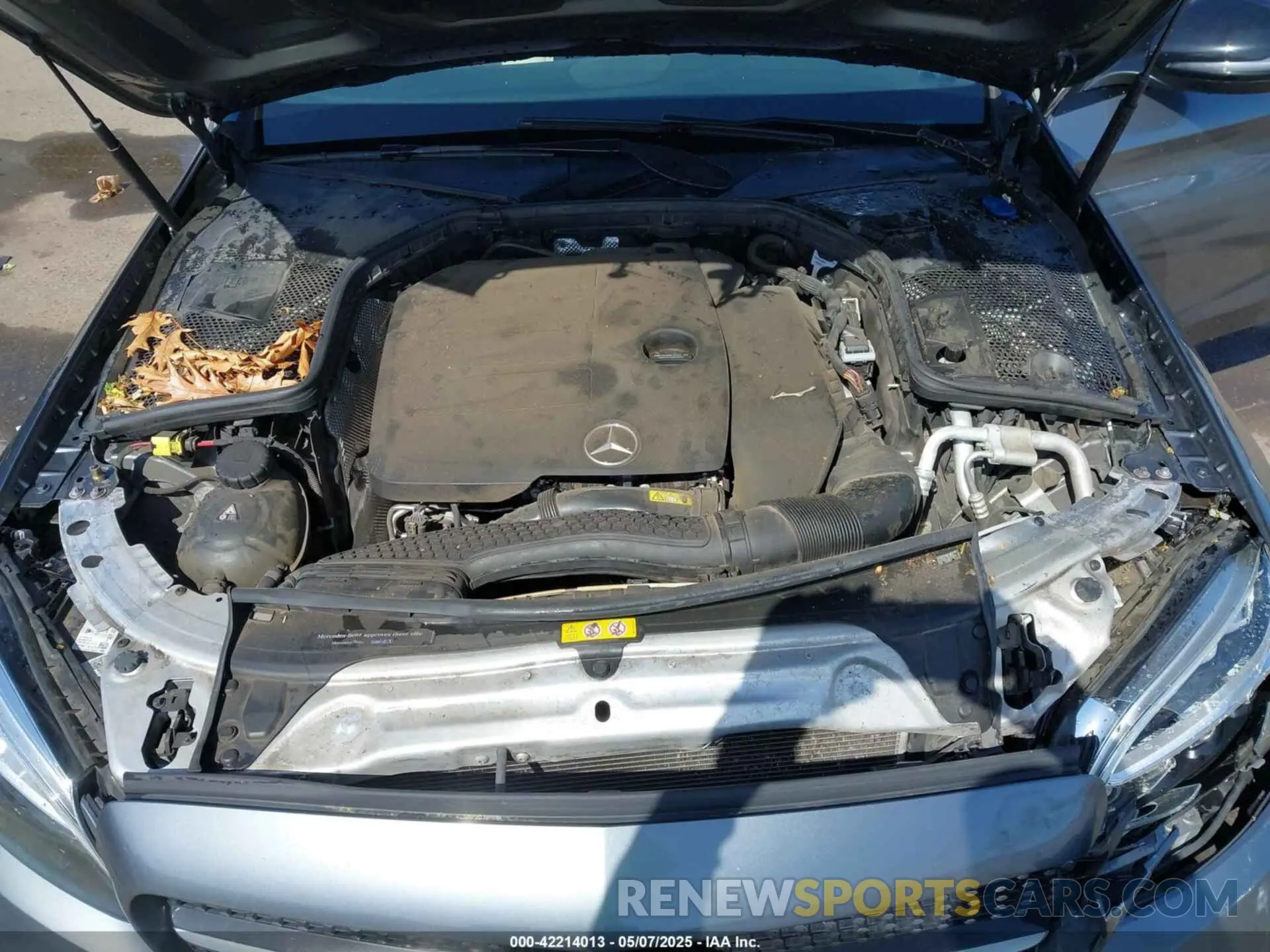 10 fotografías del automóvil dañado 55SWF8EB8KU308344 MERCEDES-BENZ C 300 2019