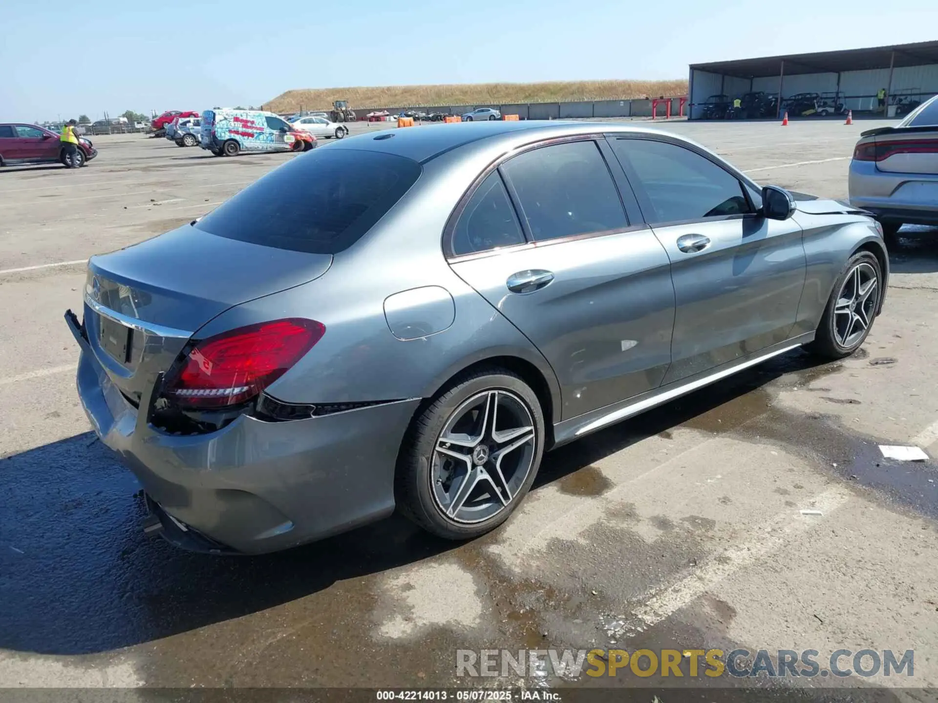 4 fotografías del automóvil dañado 55SWF8EB8KU308344 MERCEDES-BENZ C 300 2019
