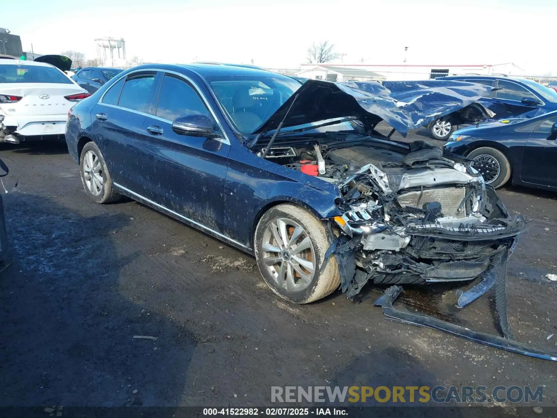 1 fotografías del automóvil dañado 55SWF8EB9KU301449 MERCEDES-BENZ C 300 2019