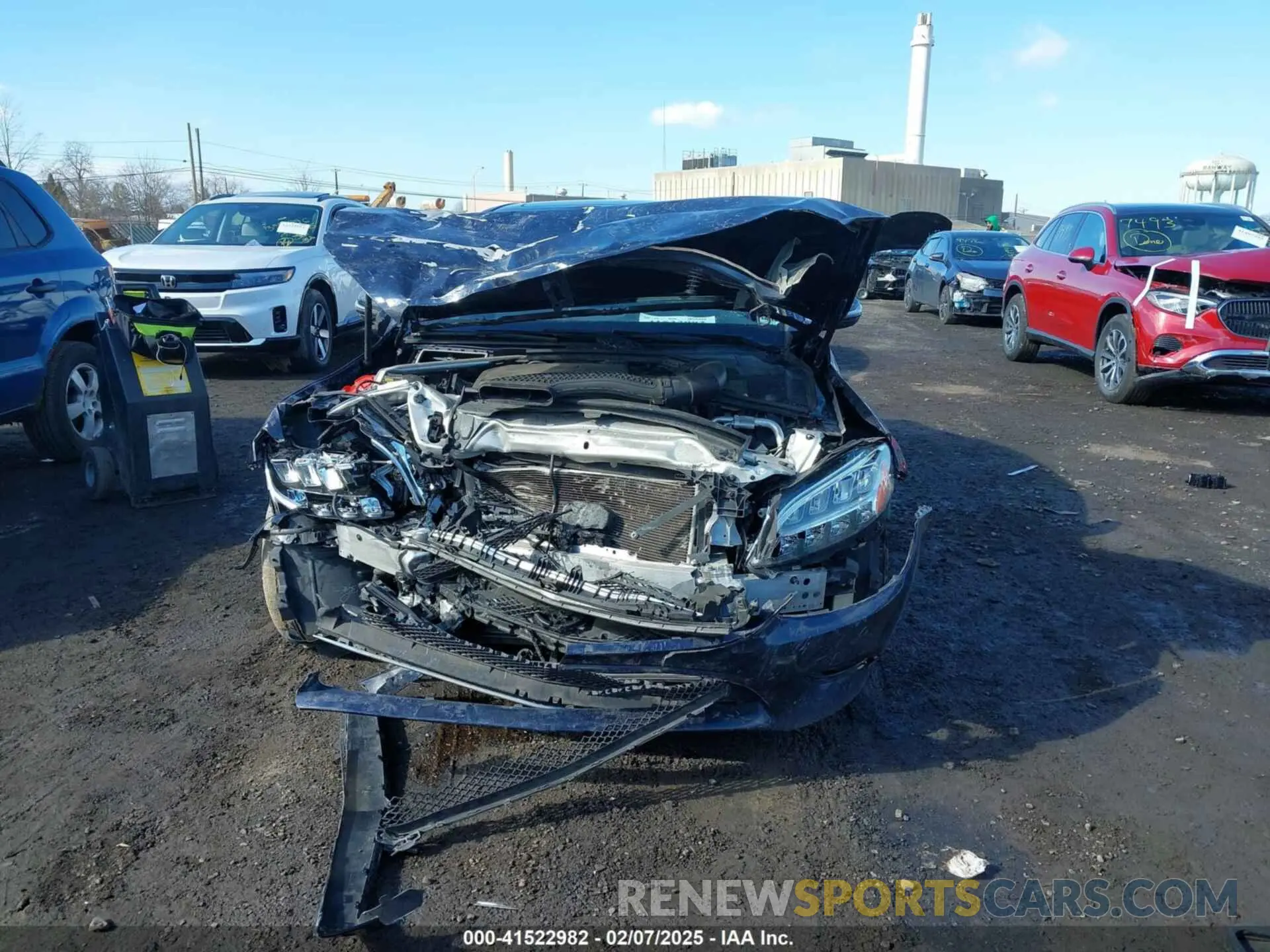 11 fotografías del automóvil dañado 55SWF8EB9KU301449 MERCEDES-BENZ C 300 2019