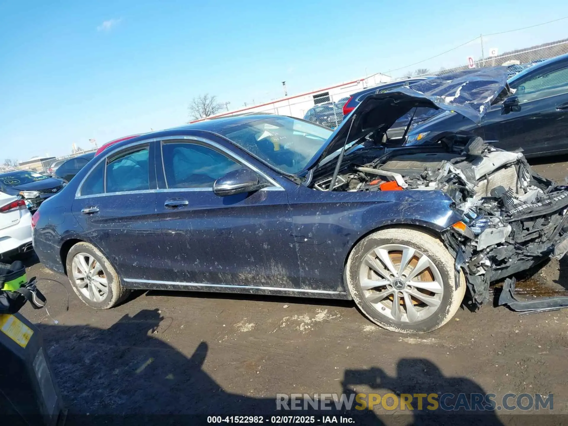 12 fotografías del automóvil dañado 55SWF8EB9KU301449 MERCEDES-BENZ C 300 2019