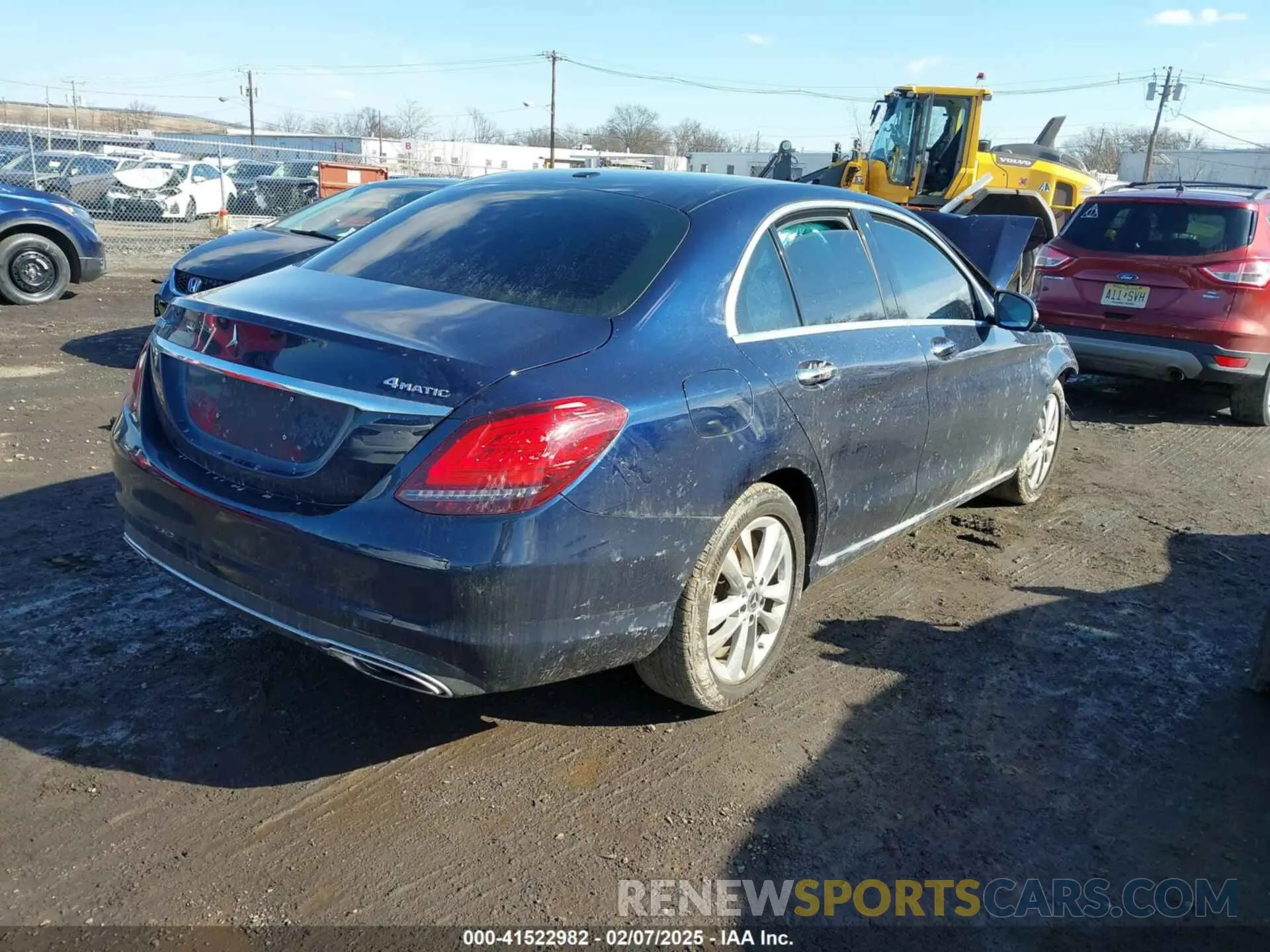 4 fotografías del automóvil dañado 55SWF8EB9KU301449 MERCEDES-BENZ C 300 2019