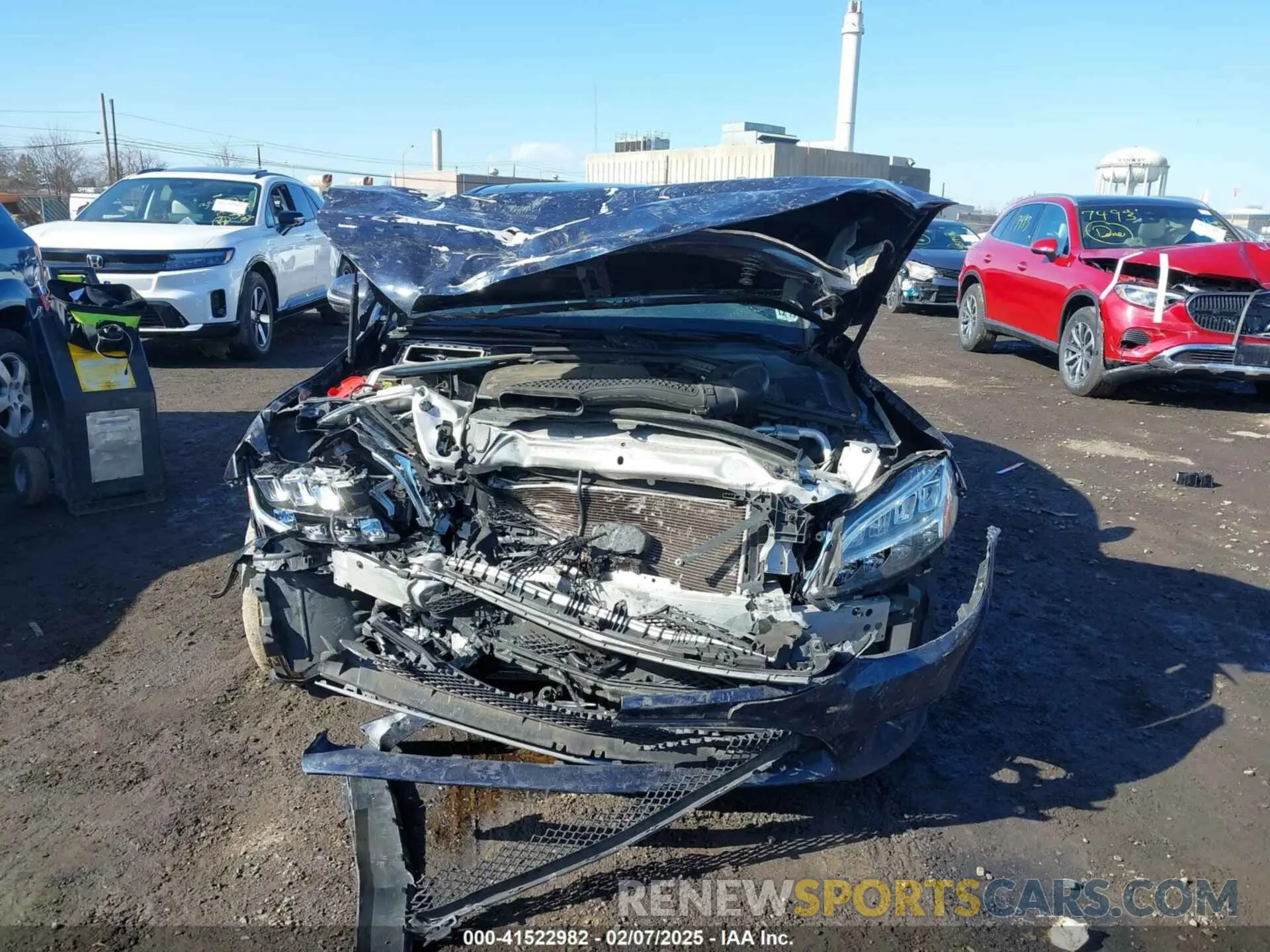 6 fotografías del automóvil dañado 55SWF8EB9KU301449 MERCEDES-BENZ C 300 2019