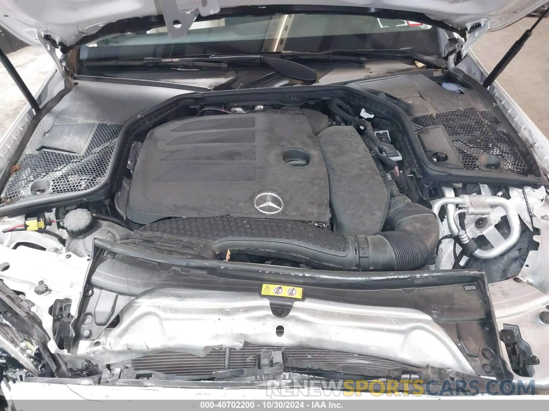 10 fotografías del automóvil dañado 55SWF8EB9KU321278 MERCEDES-BENZ C 300 2019