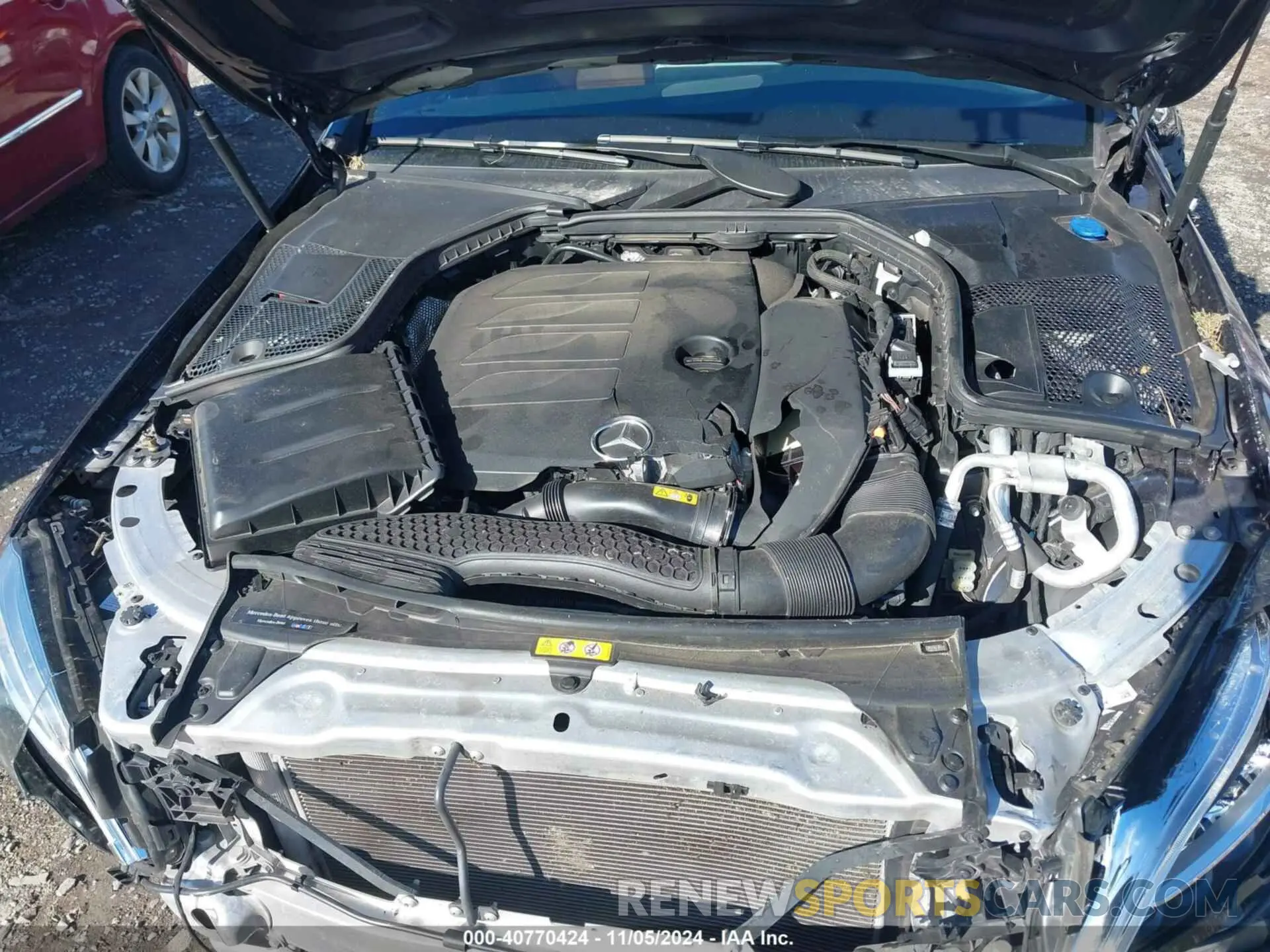 10 fotografías del automóvil dañado 55SWF8EBXKU310743 MERCEDES-BENZ C 300 2019