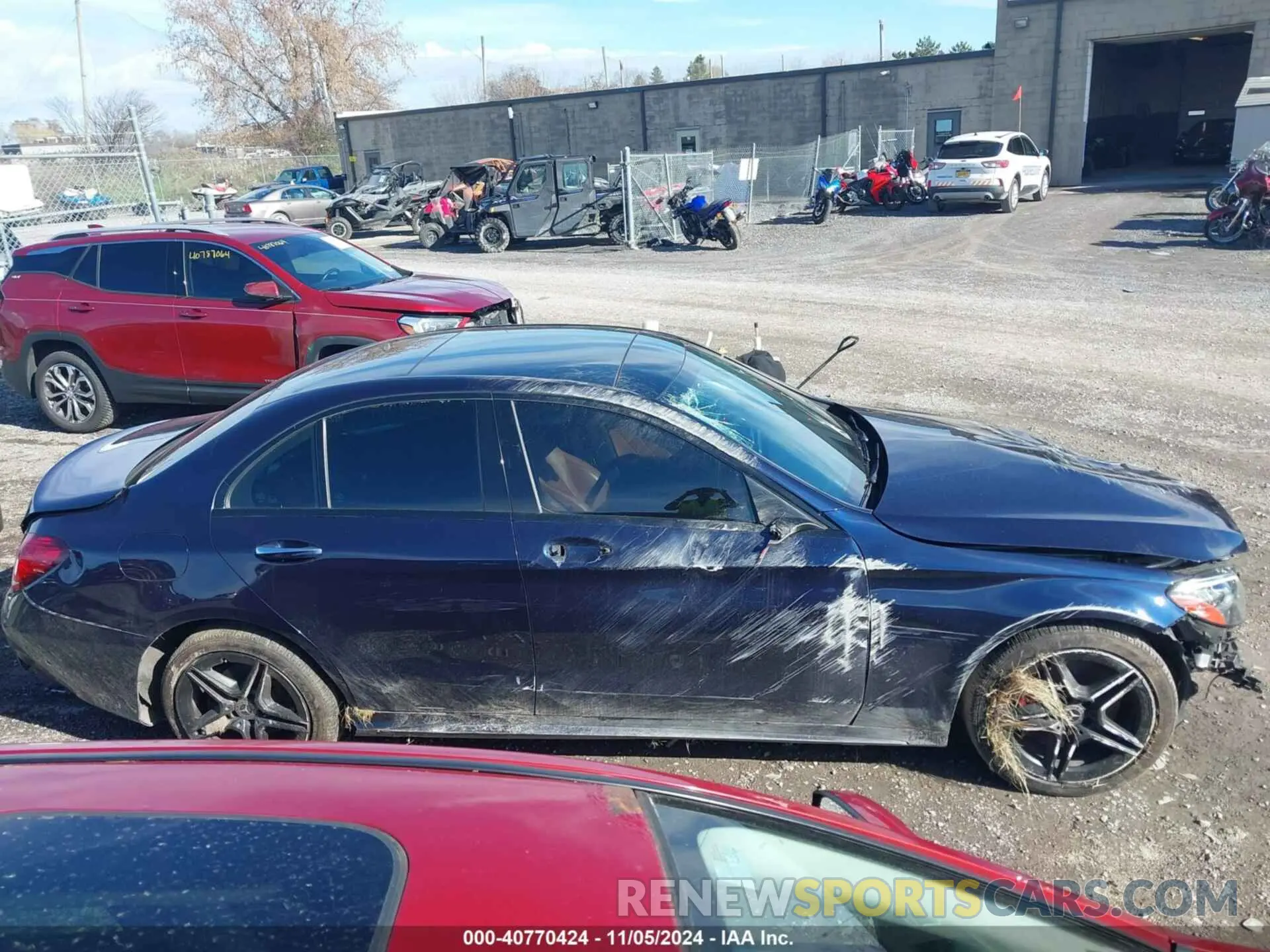 14 fotografías del automóvil dañado 55SWF8EBXKU310743 MERCEDES-BENZ C 300 2019