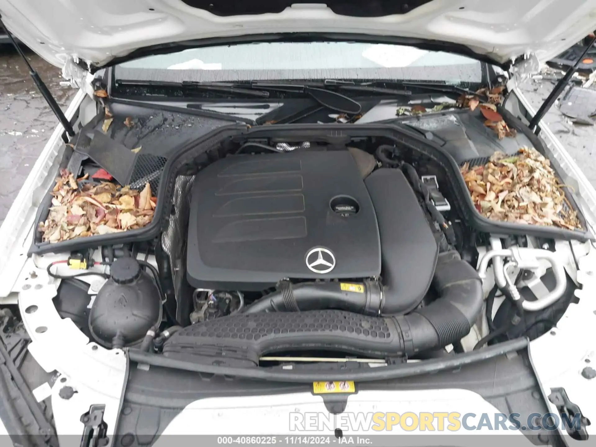 10 fotografías del automóvil dañado WDDWF8EB7KR484397 MERCEDES-BENZ C 300 2019