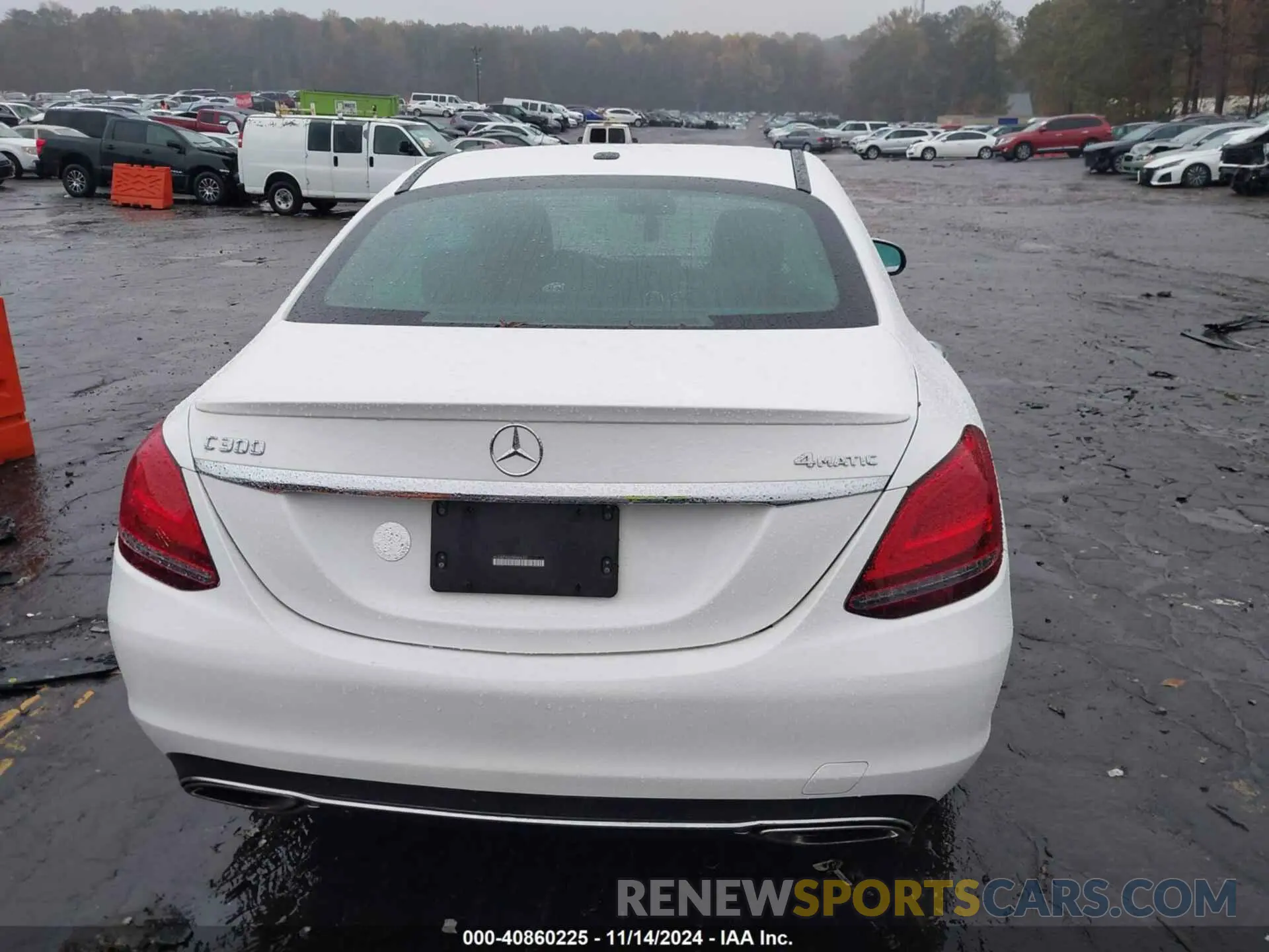 16 fotografías del automóvil dañado WDDWF8EB7KR484397 MERCEDES-BENZ C 300 2019