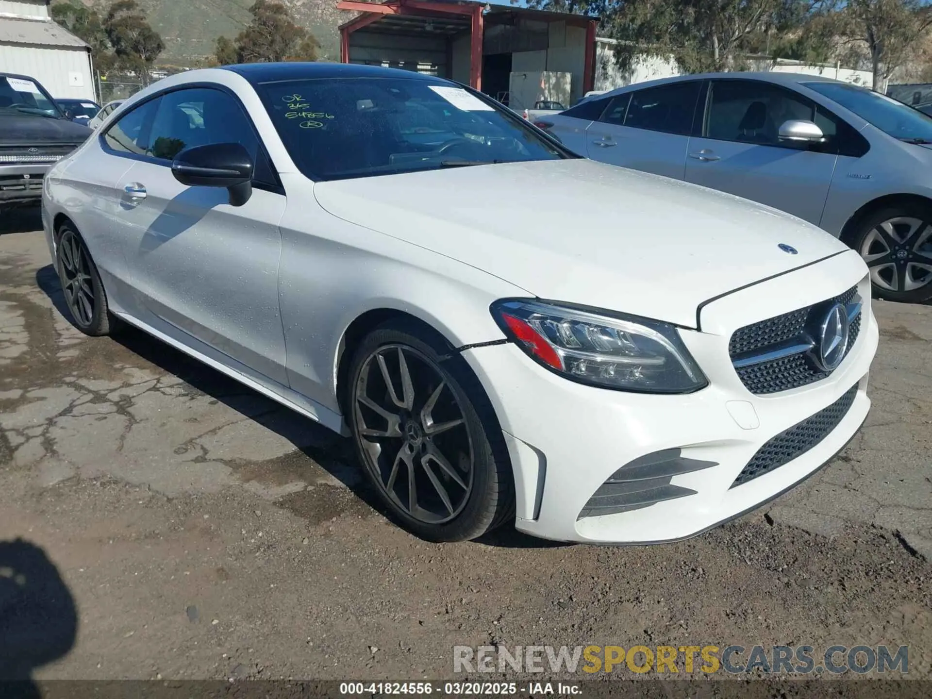 1 fotografías del automóvil dañado WDDWJ8DB1KF844216 MERCEDES-BENZ C 300 2019