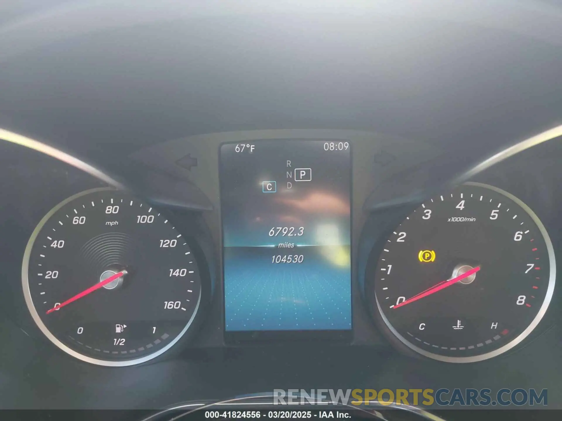 7 fotografías del automóvil dañado WDDWJ8DB1KF844216 MERCEDES-BENZ C 300 2019