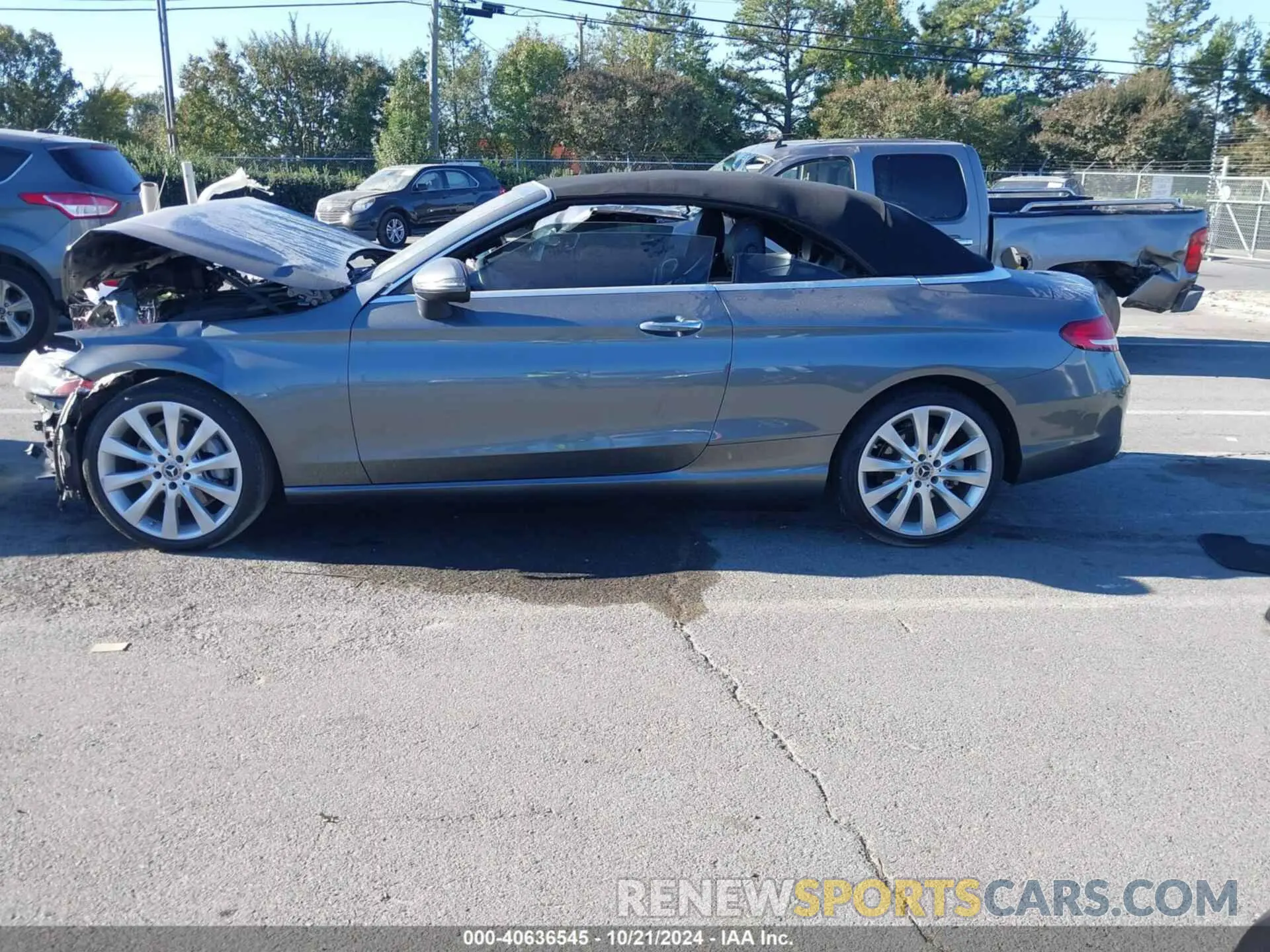 14 fotografías del automóvil dañado WDDWK8DB4KF769881 MERCEDES-BENZ C 300 2019