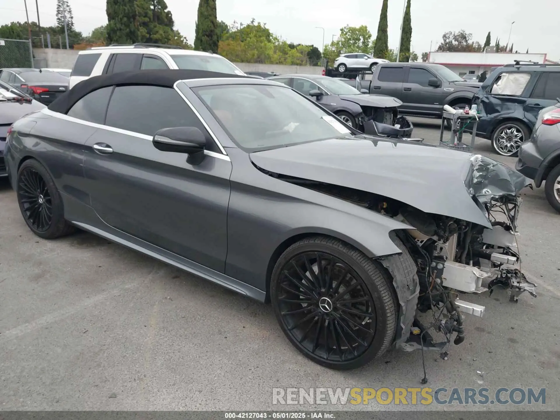 1 fotografías del automóvil dañado WDDWK8DB4KF901750 MERCEDES-BENZ C 300 2019