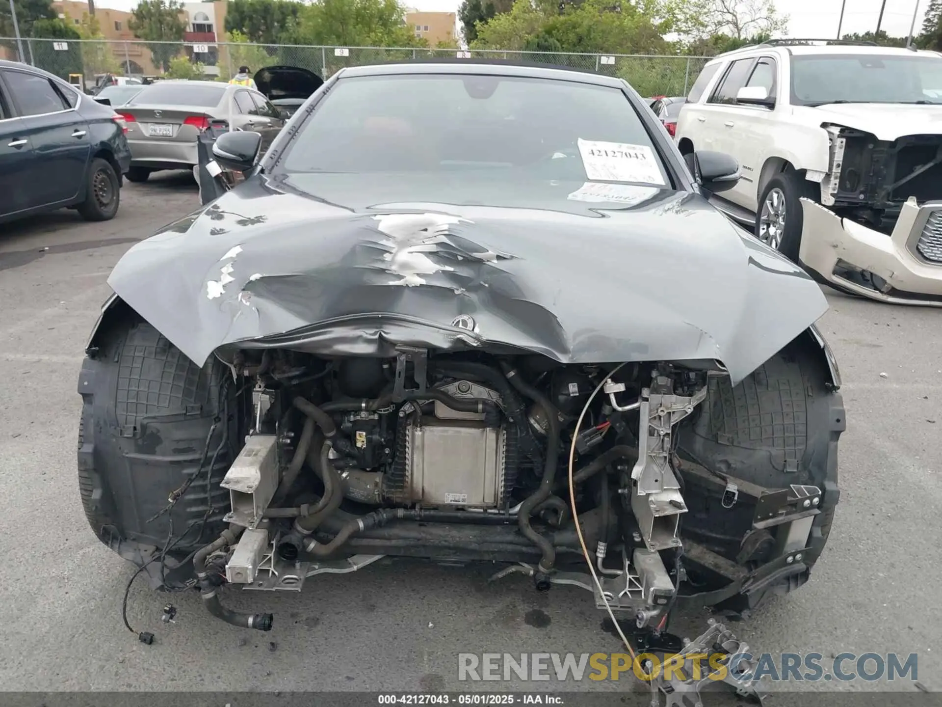 12 fotografías del automóvil dañado WDDWK8DB4KF901750 MERCEDES-BENZ C 300 2019