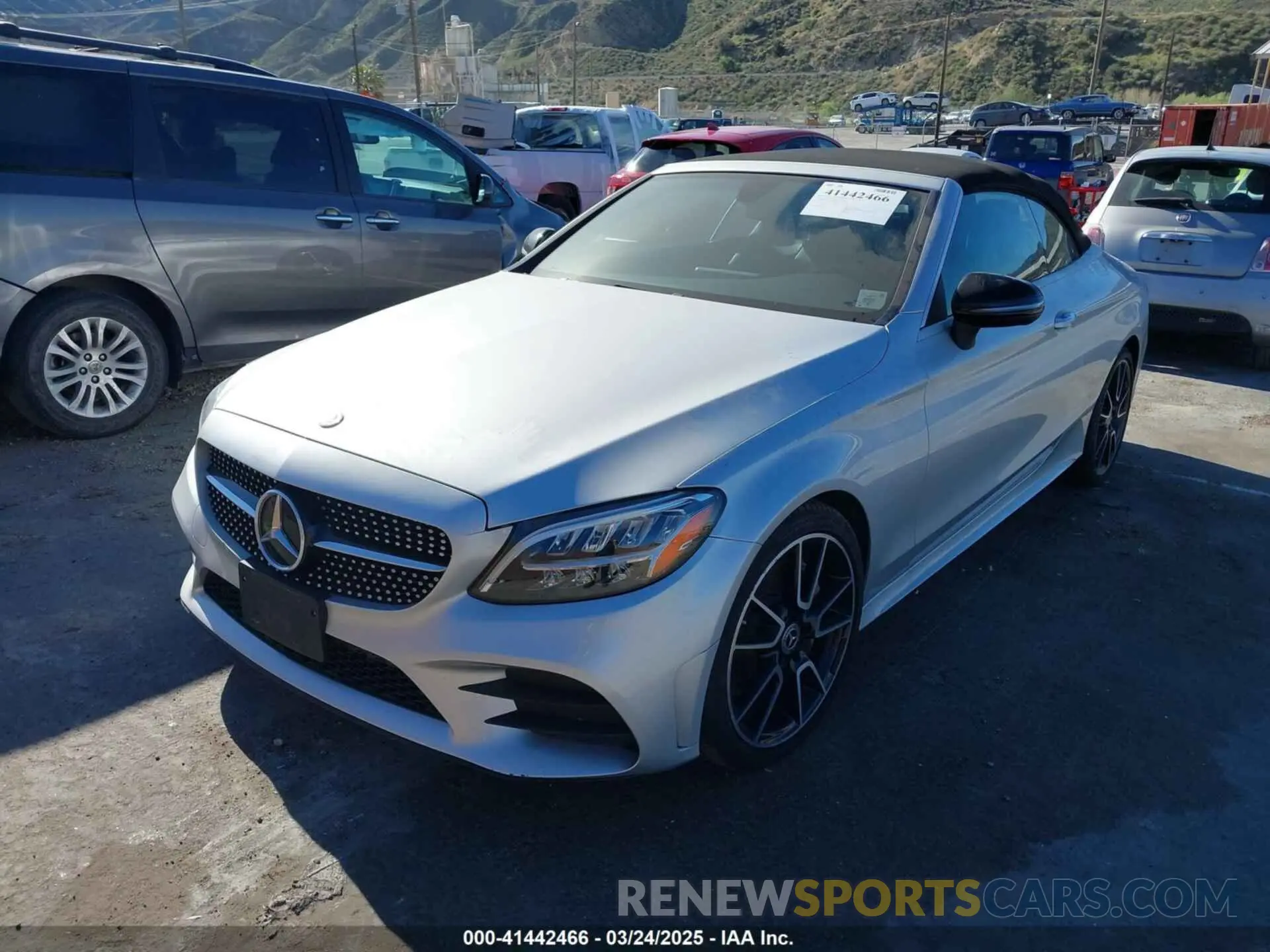 2 fotografías del automóvil dañado WDDWK8DB6KF856343 MERCEDES-BENZ C 300 2019