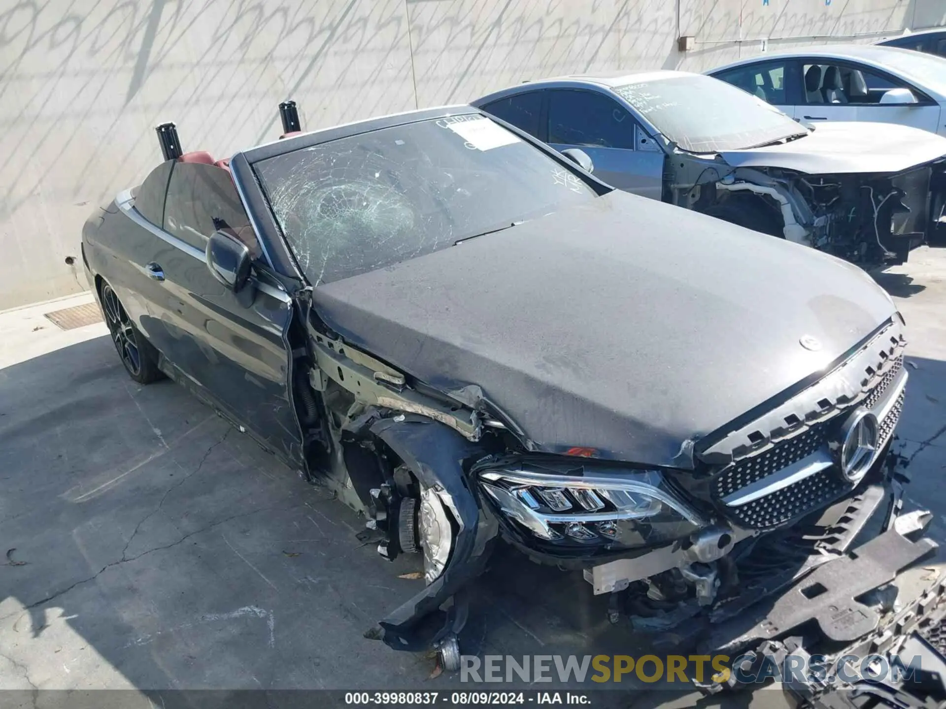 1 fotografías del automóvil dañado WDDWK8DB7KF928828 MERCEDES-BENZ C 300 2019