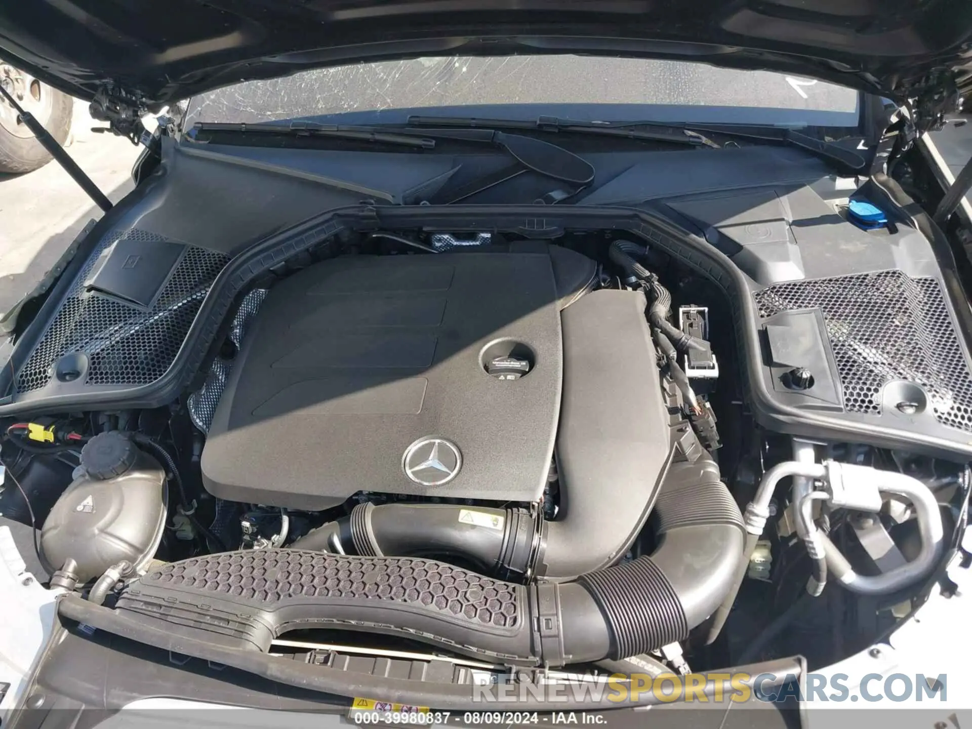 10 fotografías del automóvil dañado WDDWK8DB7KF928828 MERCEDES-BENZ C 300 2019