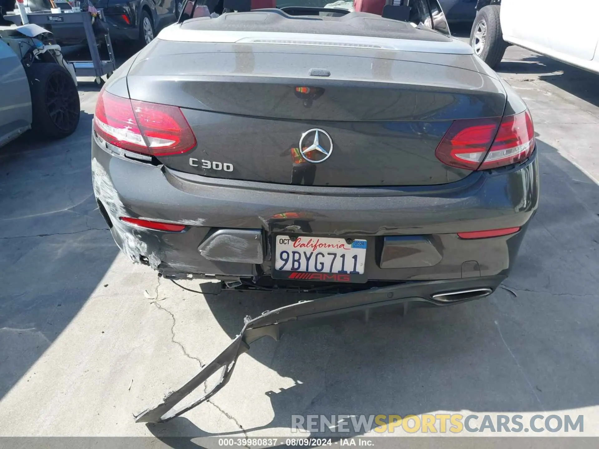 17 fotografías del automóvil dañado WDDWK8DB7KF928828 MERCEDES-BENZ C 300 2019